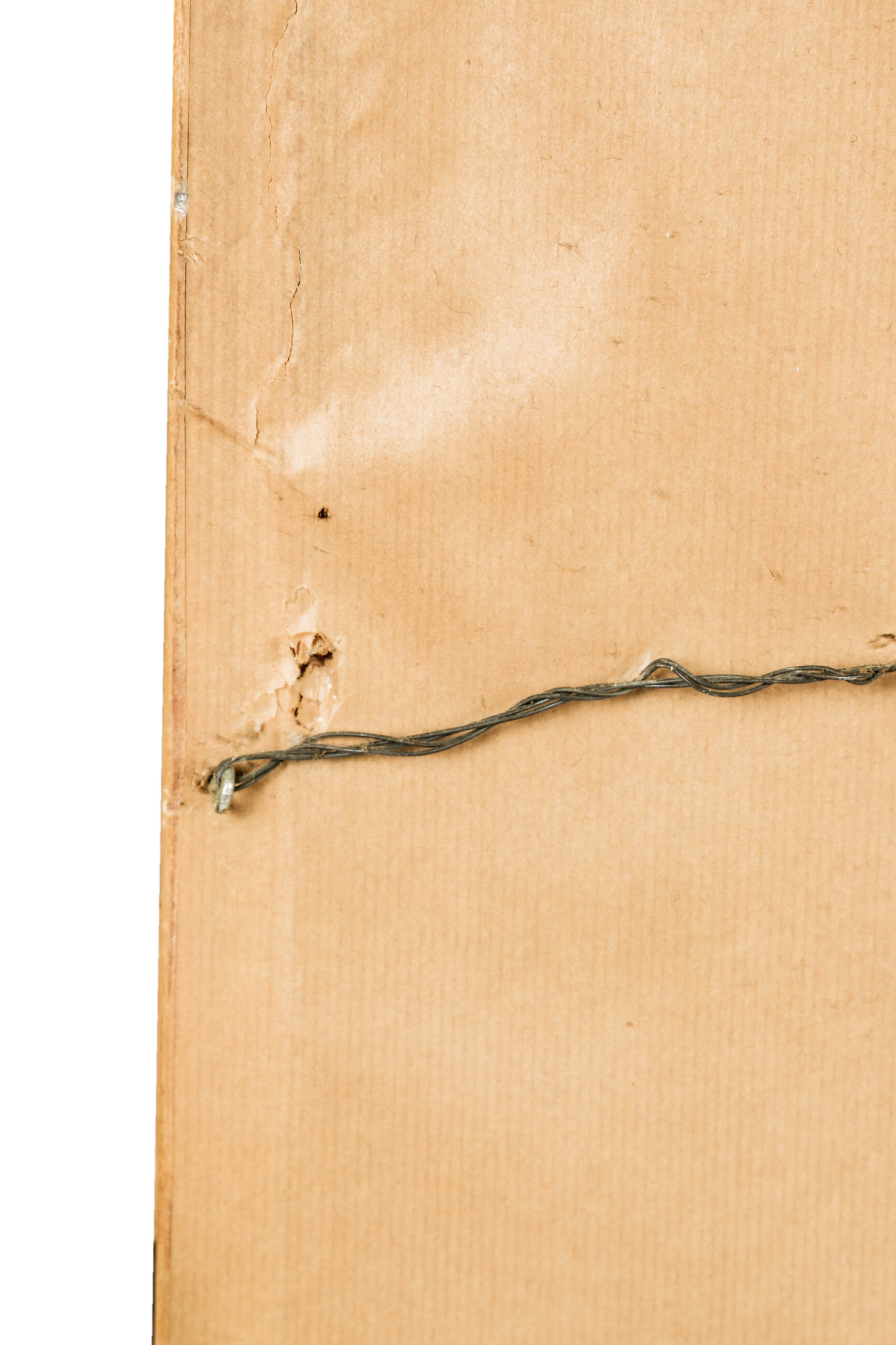 Don Werner Framed Watercolor Painting of a Coastal Landscape