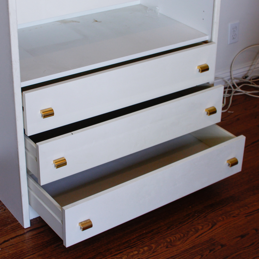 White Laminate Storage Cabinet
