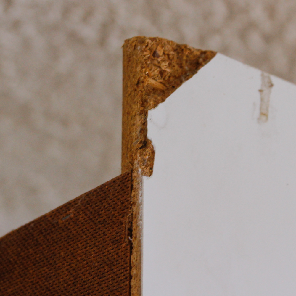 White Laminate Storage Cabinet