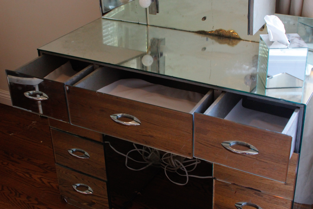 Hollywood Regency Style Vanity