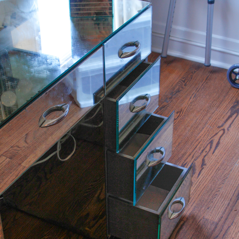 Hollywood Regency Style Vanity