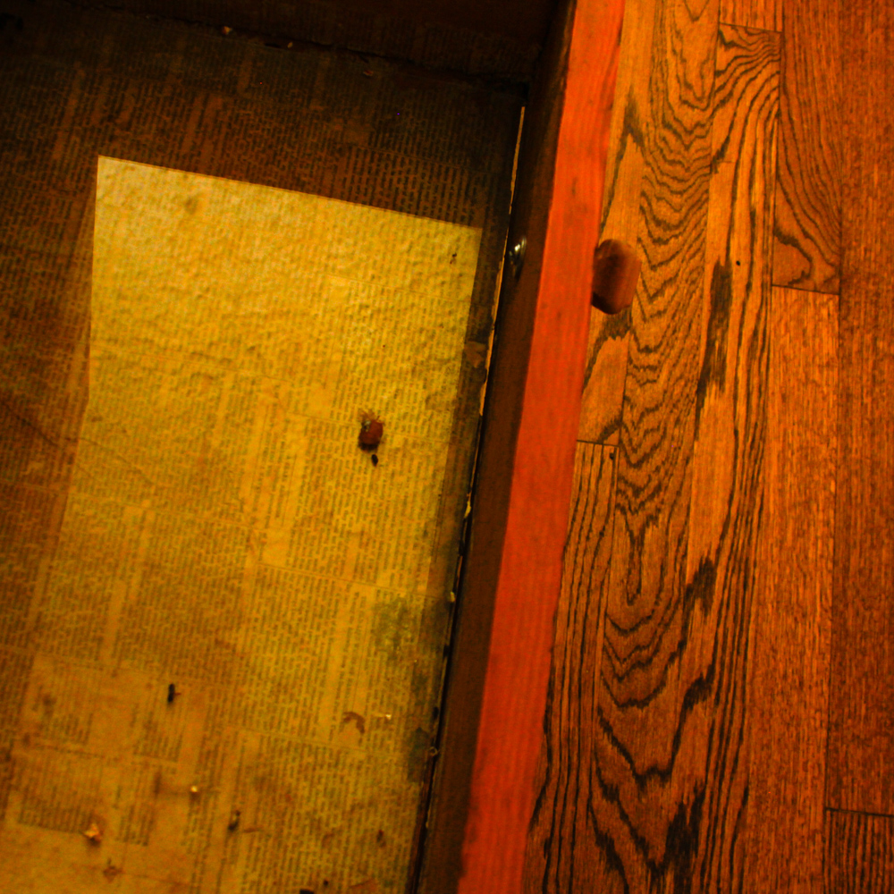 Antique Pine Two-Drawer Mule Chest