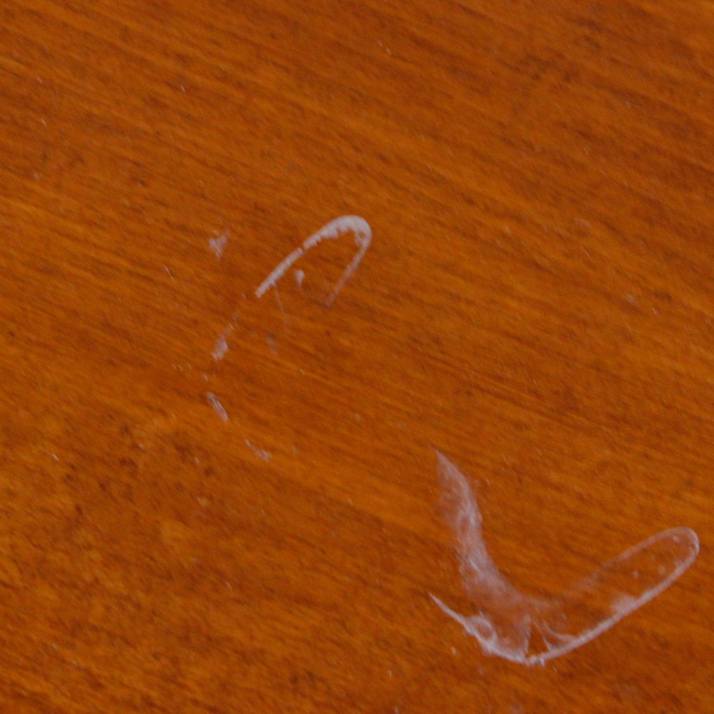 American Maple Demilune Side Table