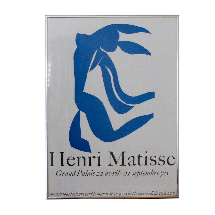 Henri Matisse Museum Exhibition Poster