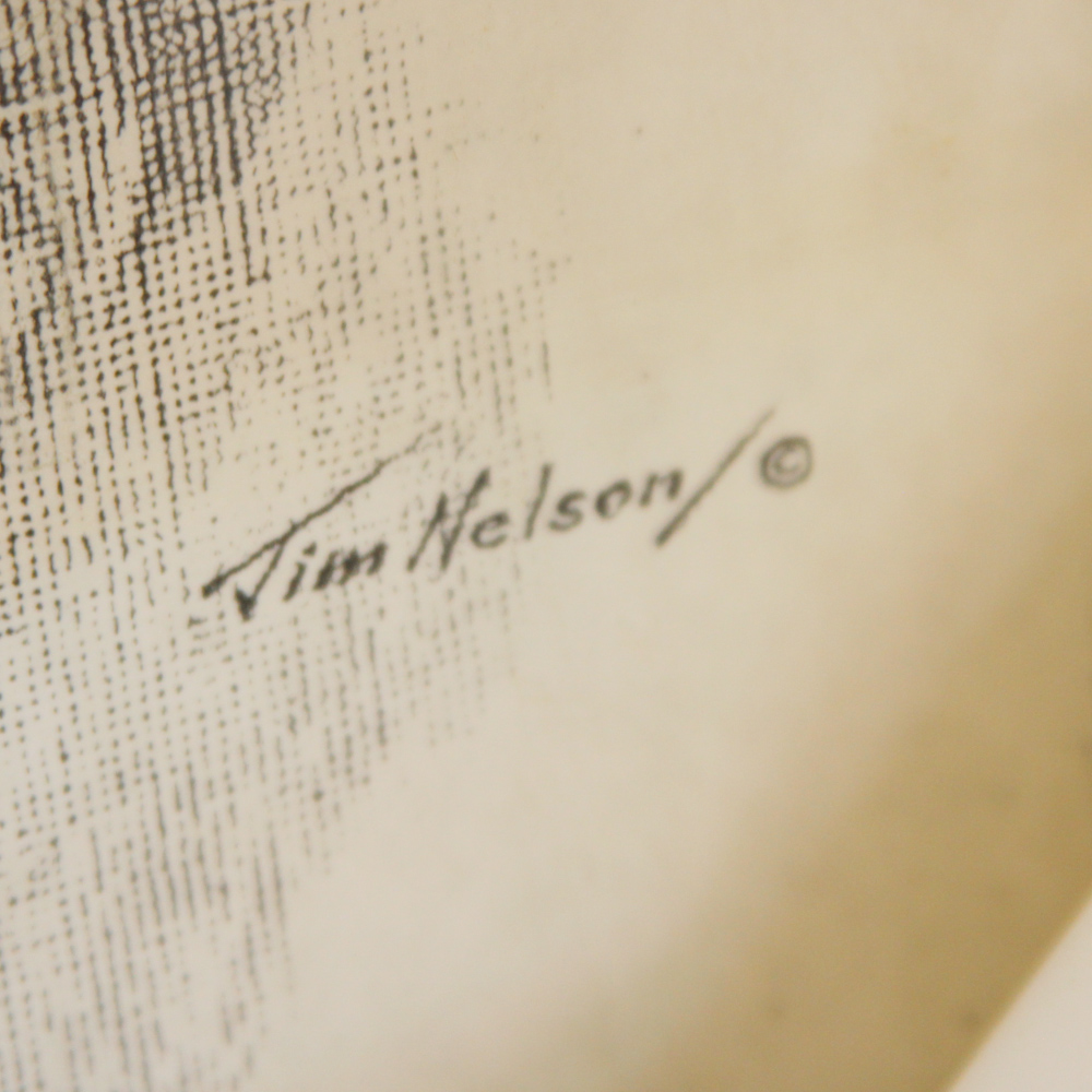 Jim Nelson Pencil Drawing on Paper of Actress Patricia Harty