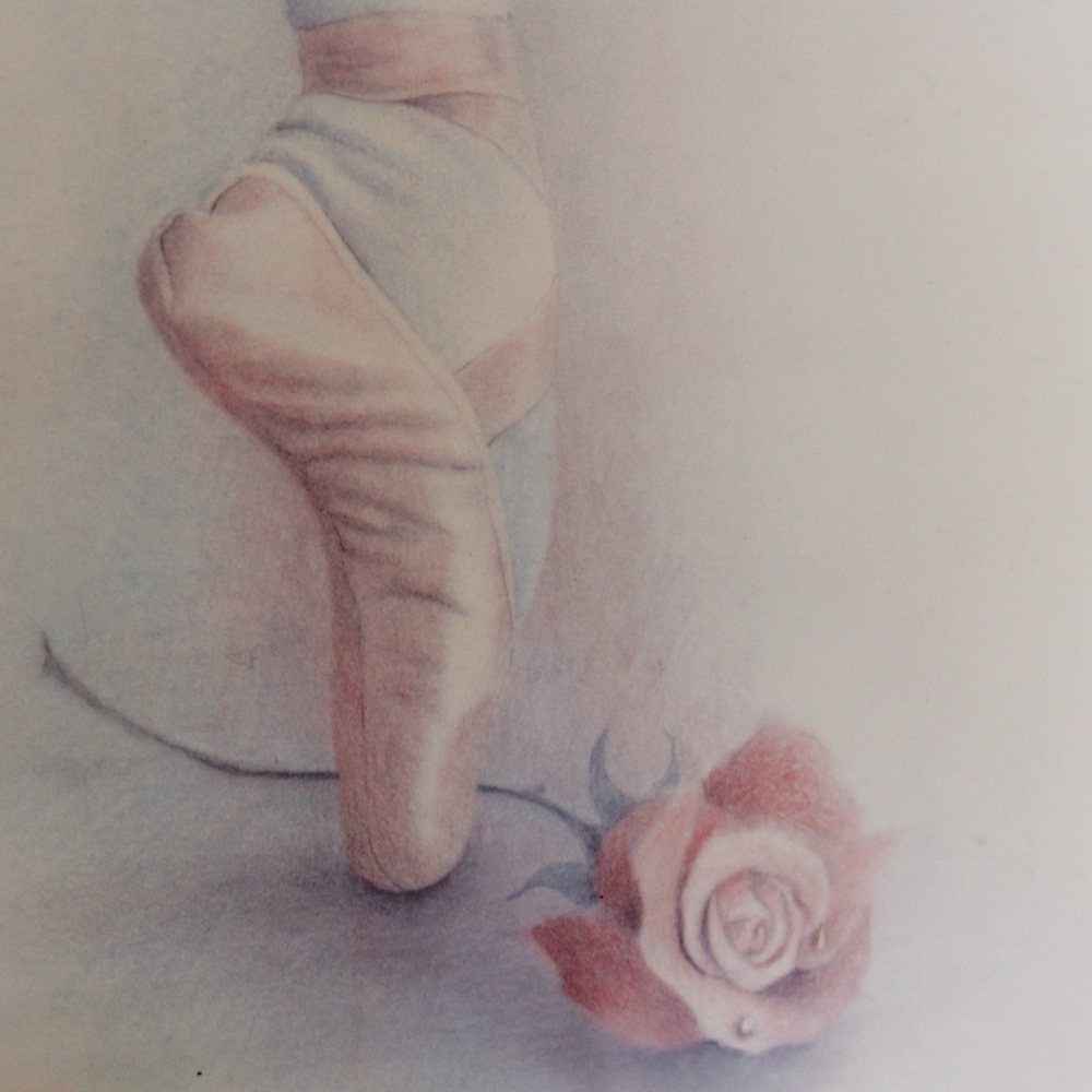 Offset Lithograph Poster "The Rose Ballet"