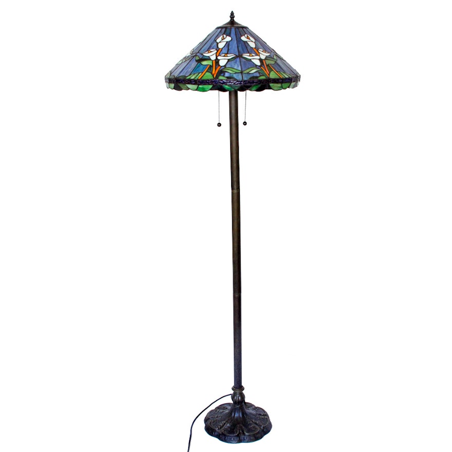 Tiffany-Inspired Floor Lamp