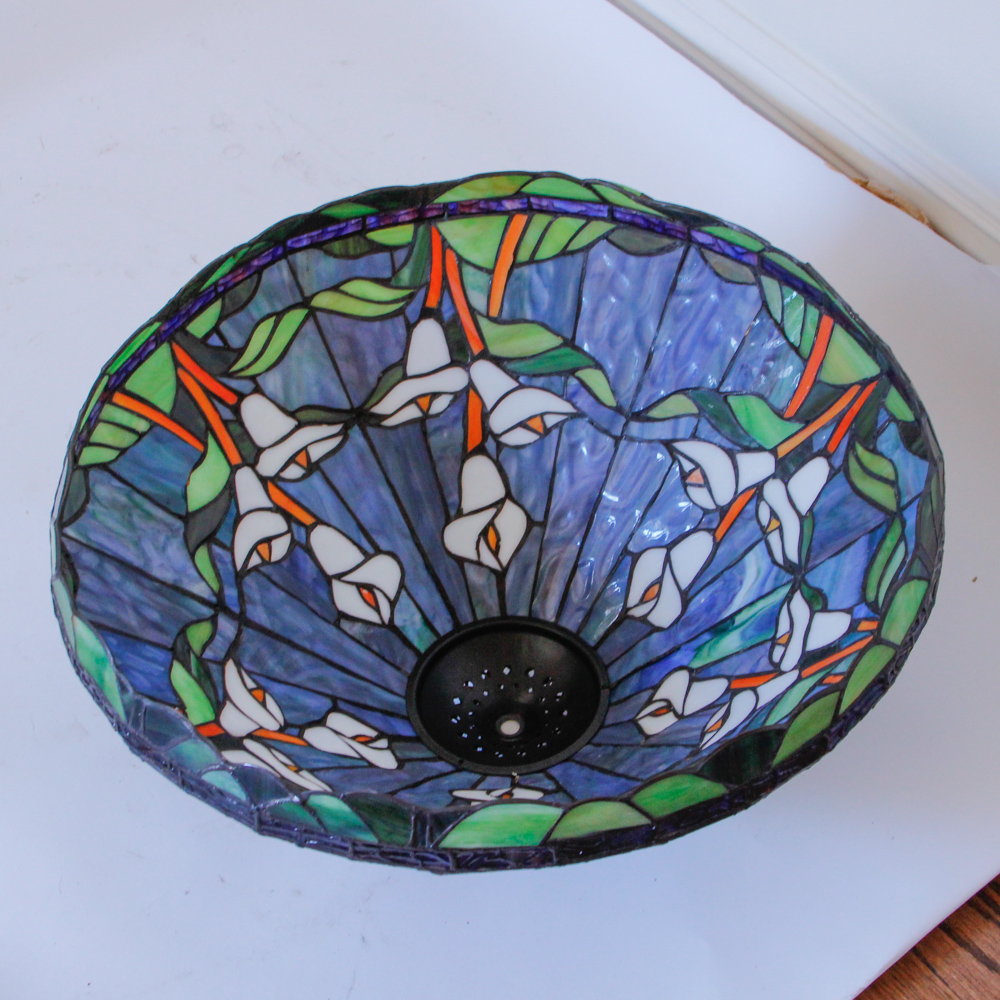 Tiffany-Inspired Floor Lamp