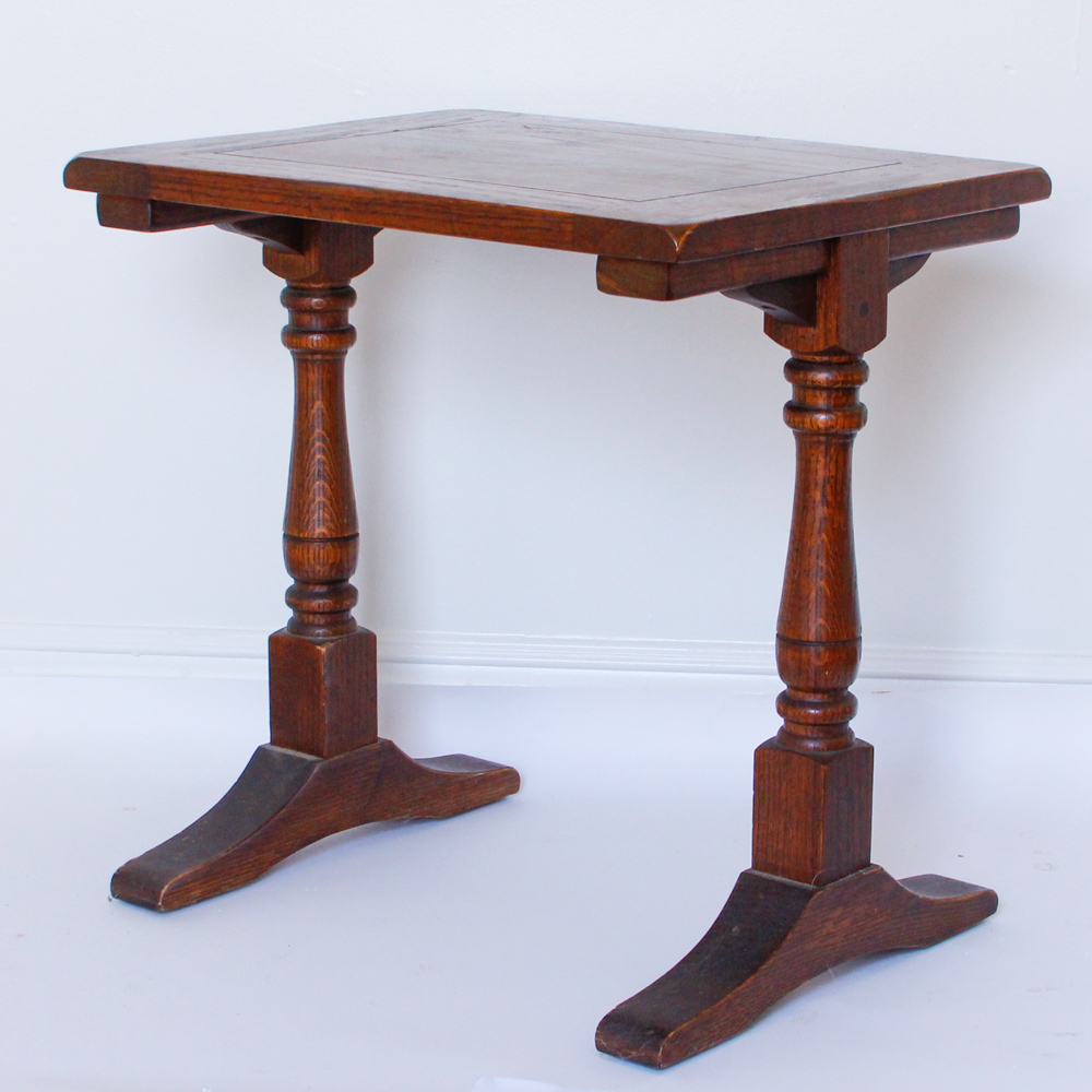 Pair of Trestle Tables