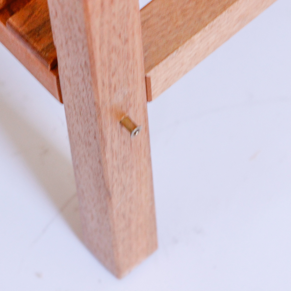 Two Wooden Shelving Units