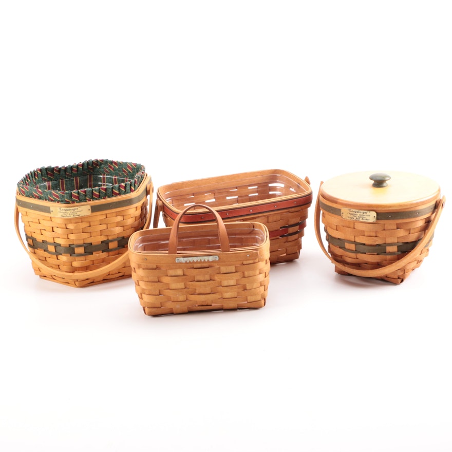 Assorted Longaberger Woven Baskets