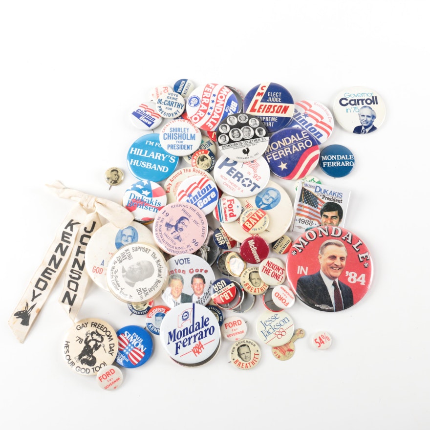 Political Americana Buttons