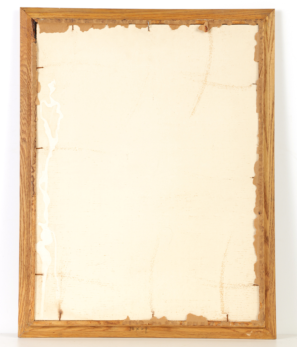 Pastel Portrait Drawing on Paper of a Woman