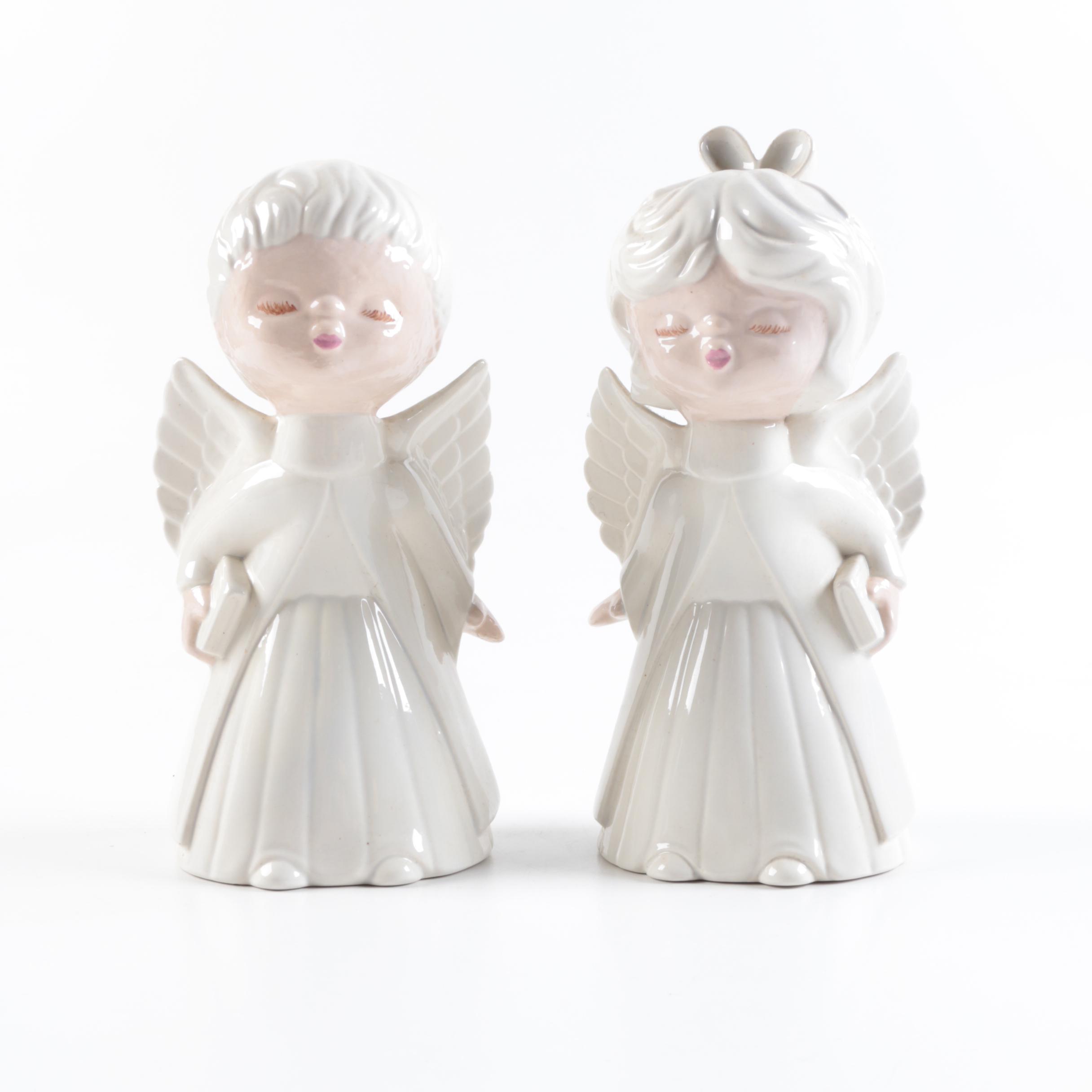 Vintage Ceramic Angel Figurines