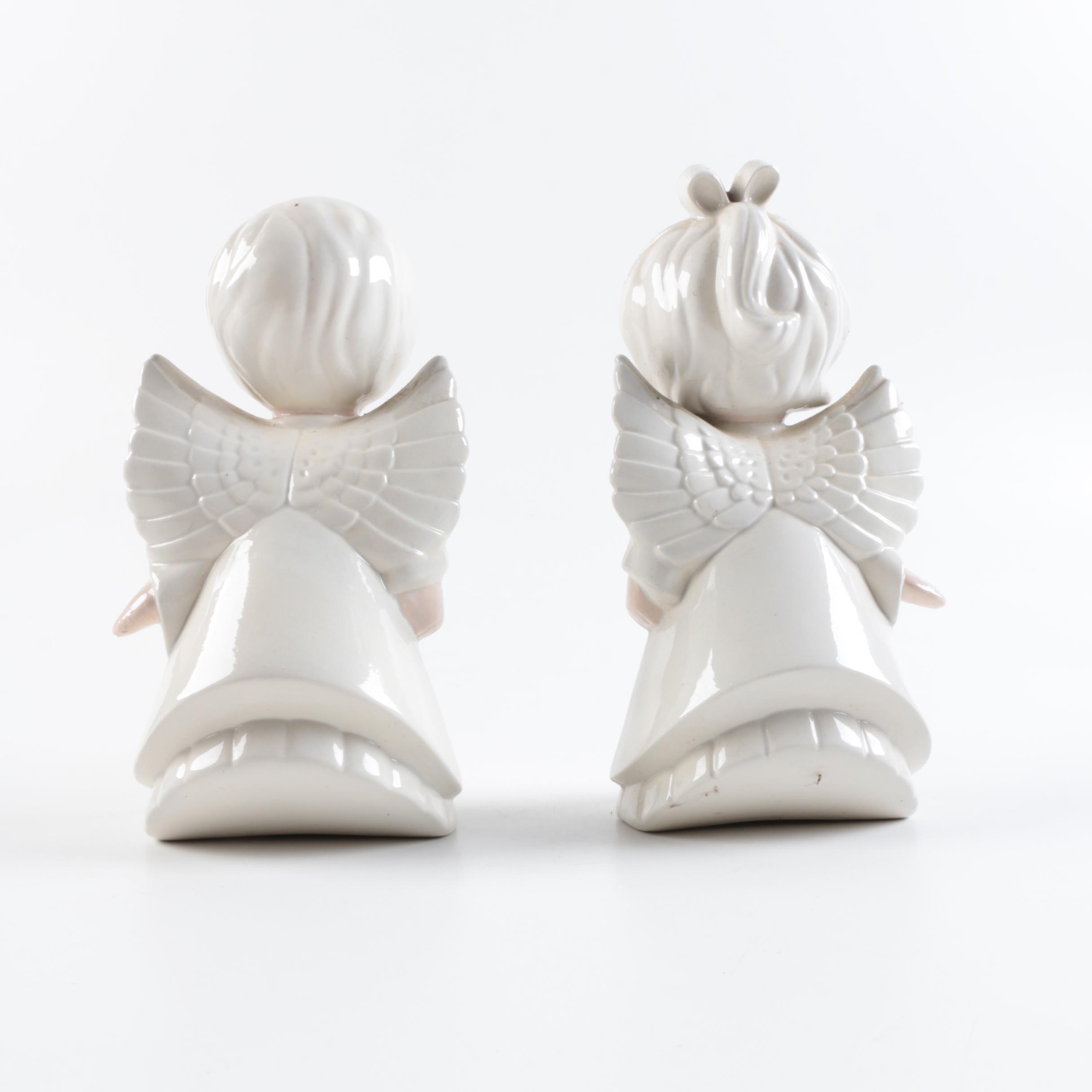 Vintage Ceramic Angel Figurines