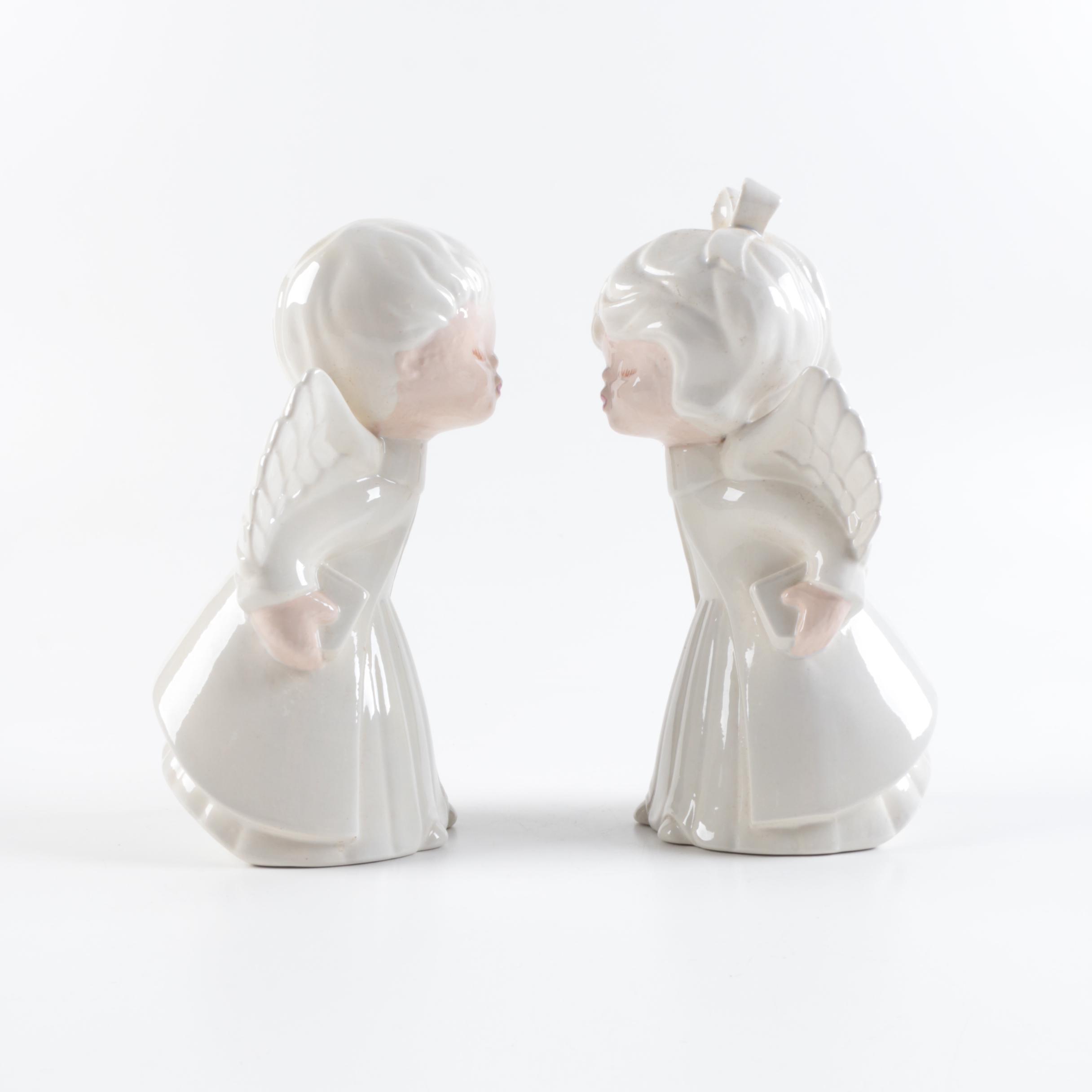 Vintage Ceramic Angel Figurines