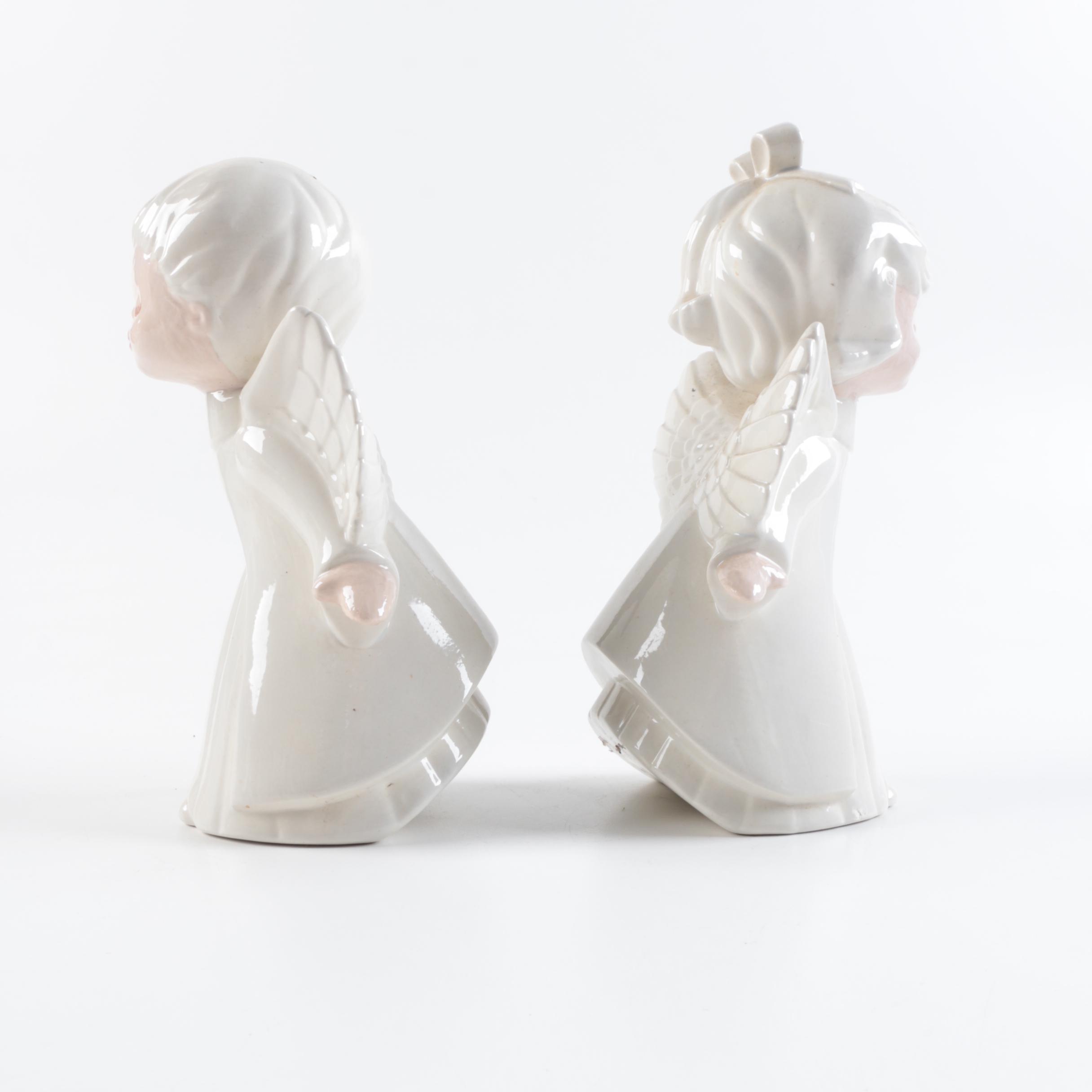 Vintage Ceramic Angel Figurines