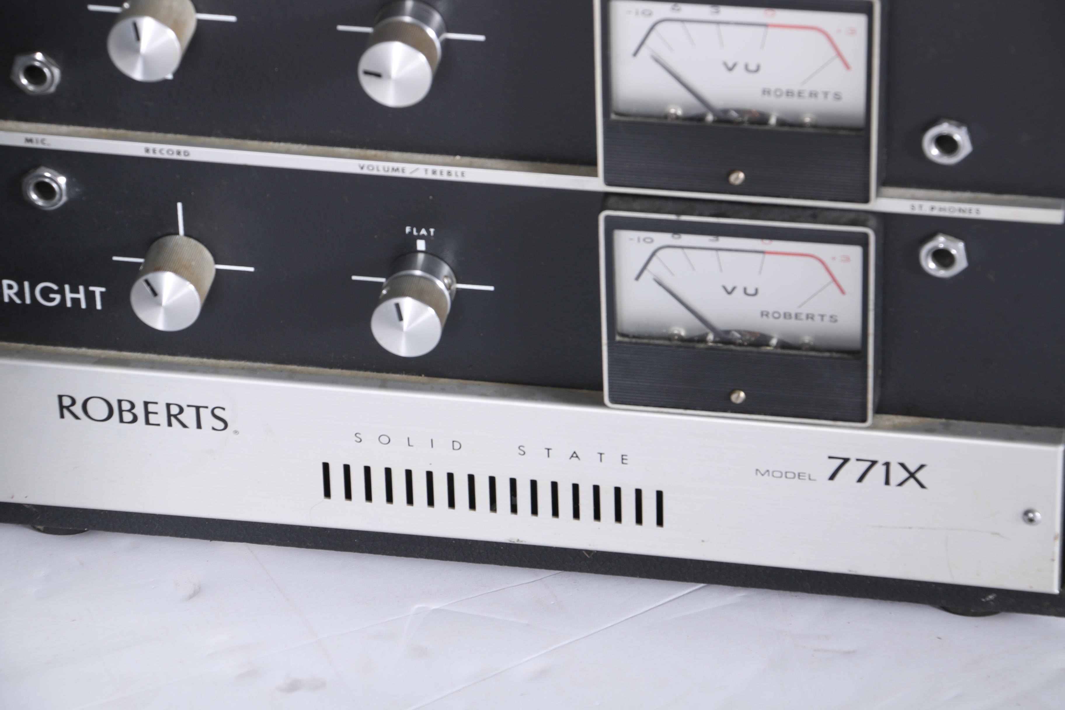 Vintage Roberts 771X Reel-to-Reel Stereo Recorder