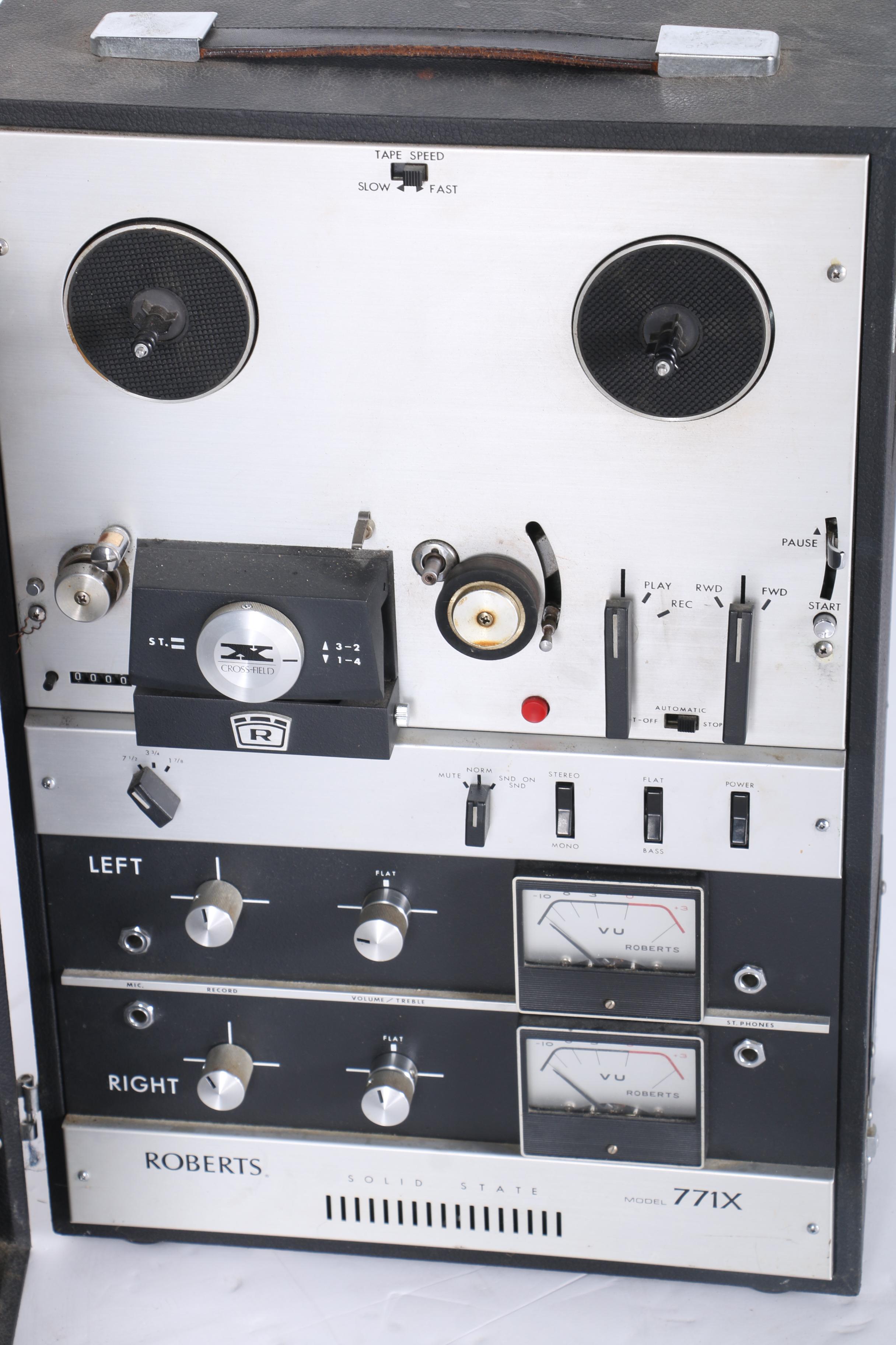 Vintage Roberts 771X Reel-to-Reel Stereo Recorder