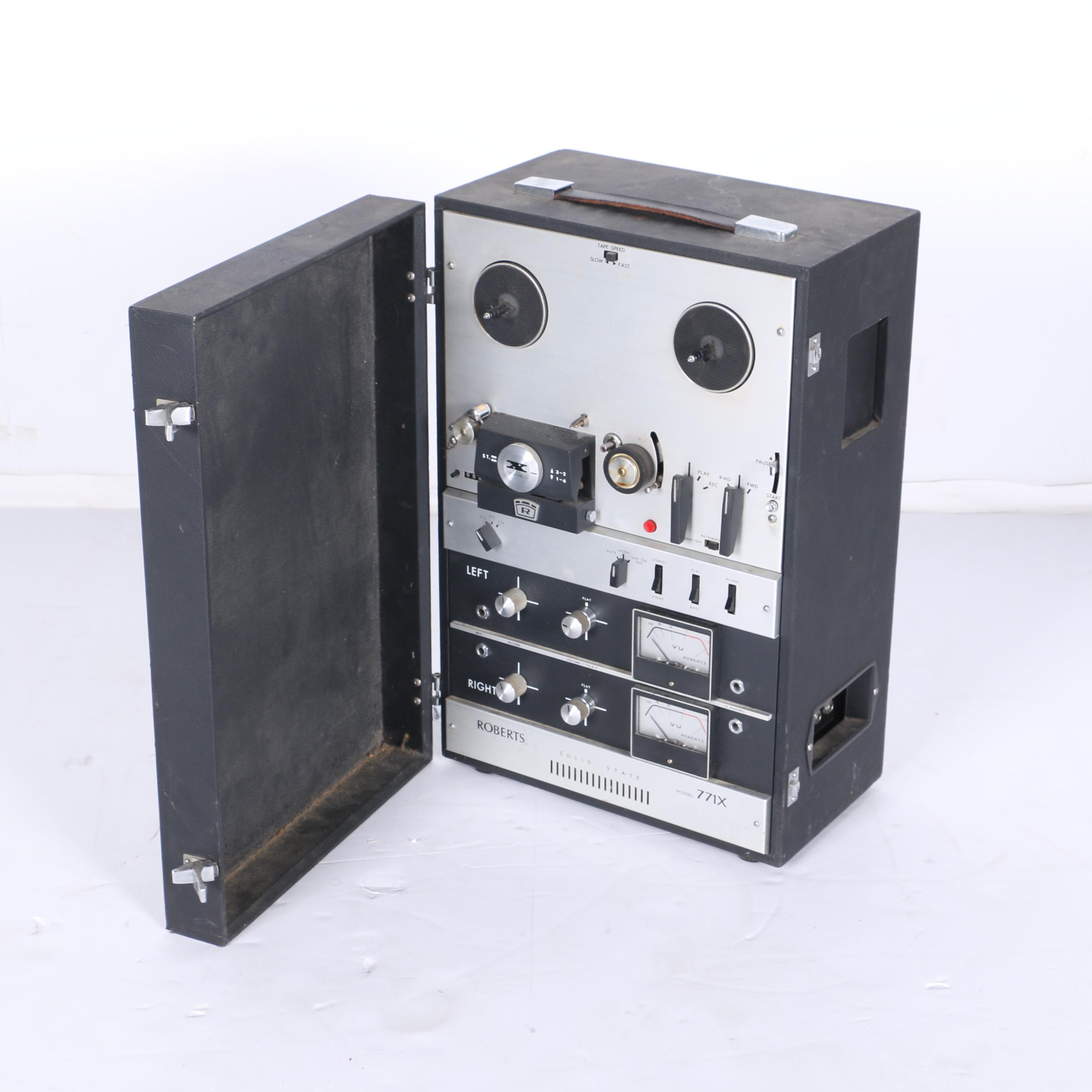 Vintage Roberts 771X Reel-to-Reel Stereo Recorder