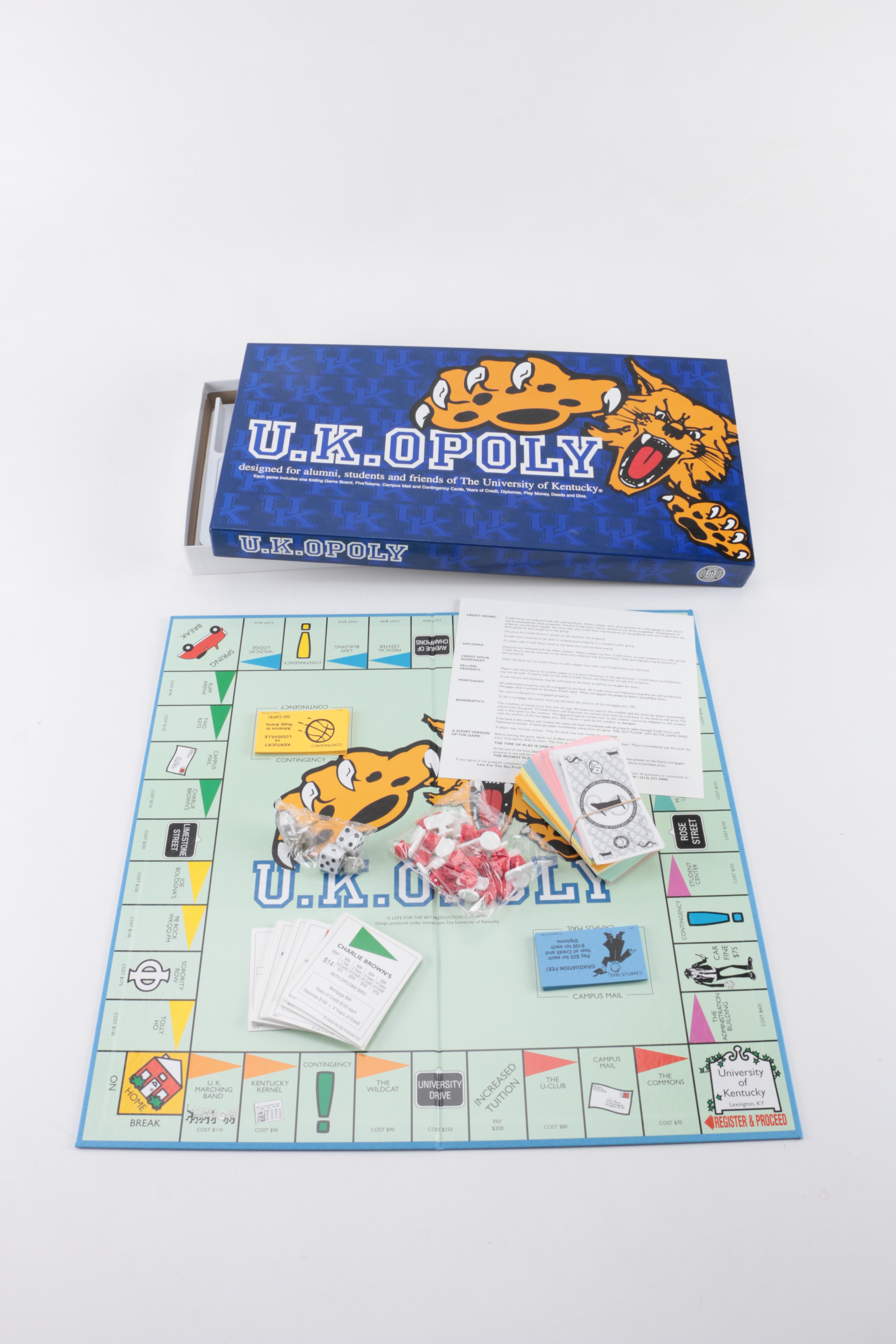 Assortment of Board Games and Sock Puppet Set