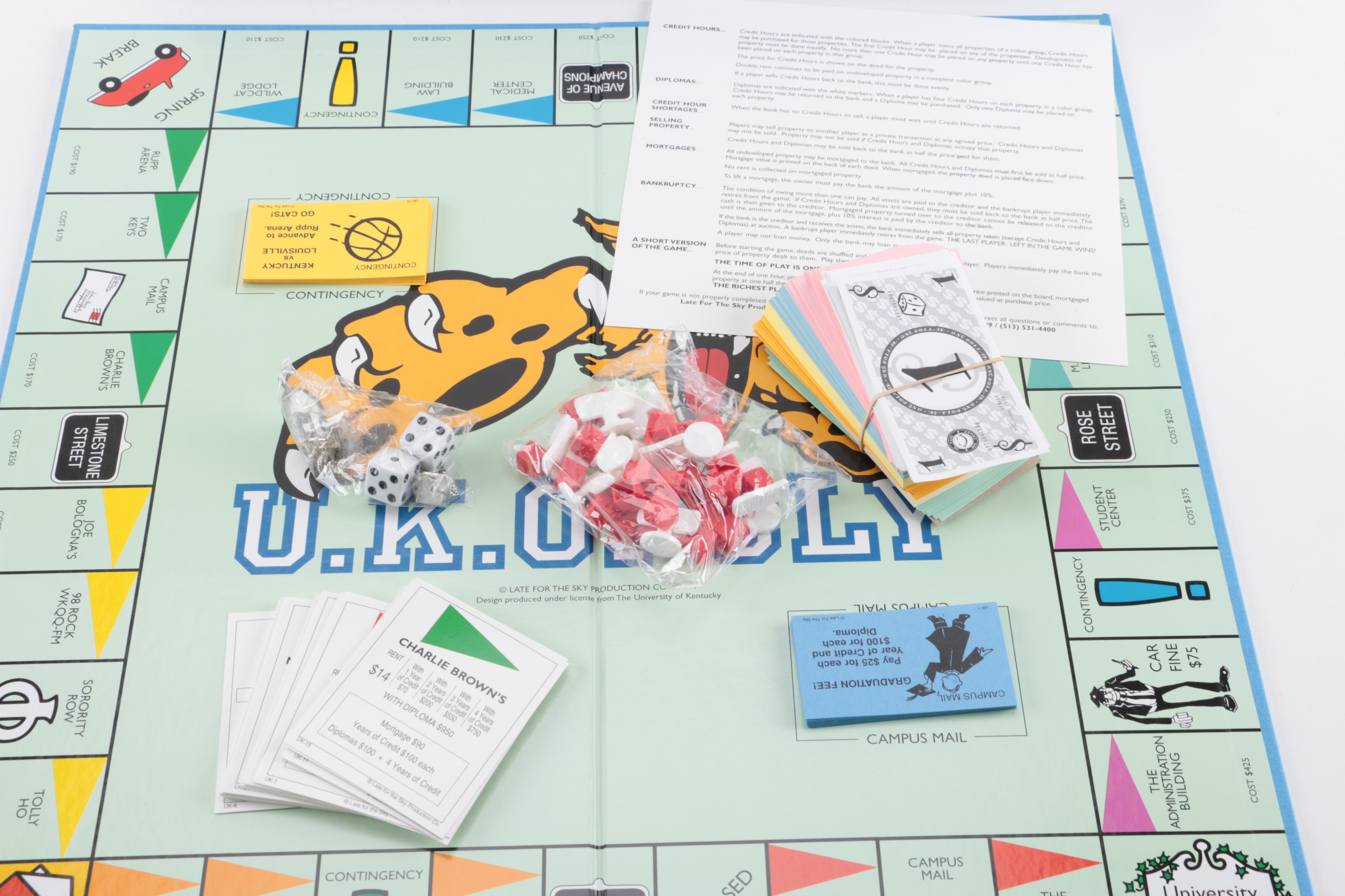 Assortment of Board Games and Sock Puppet Set