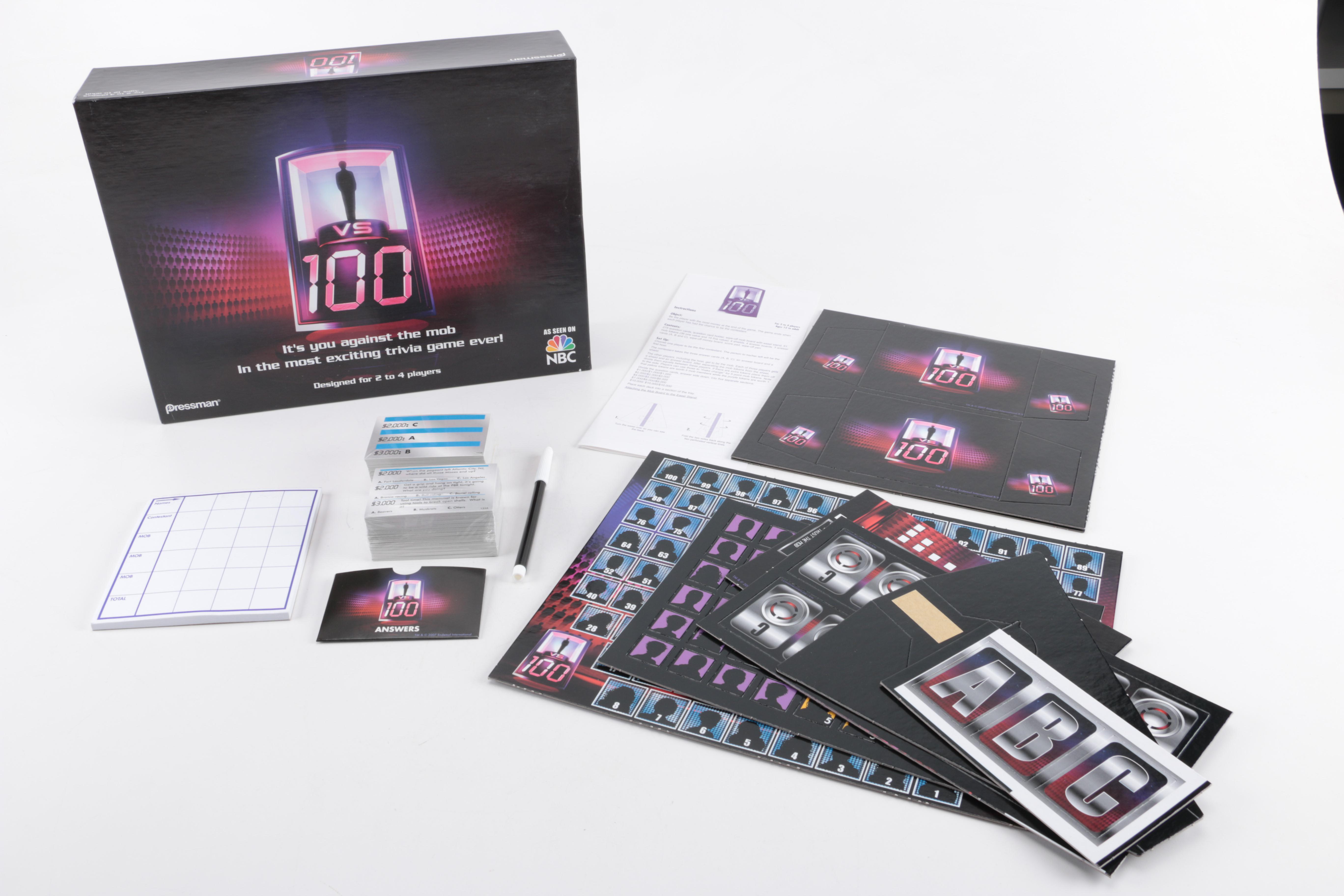 Assortment of Board Games and Sock Puppet Set