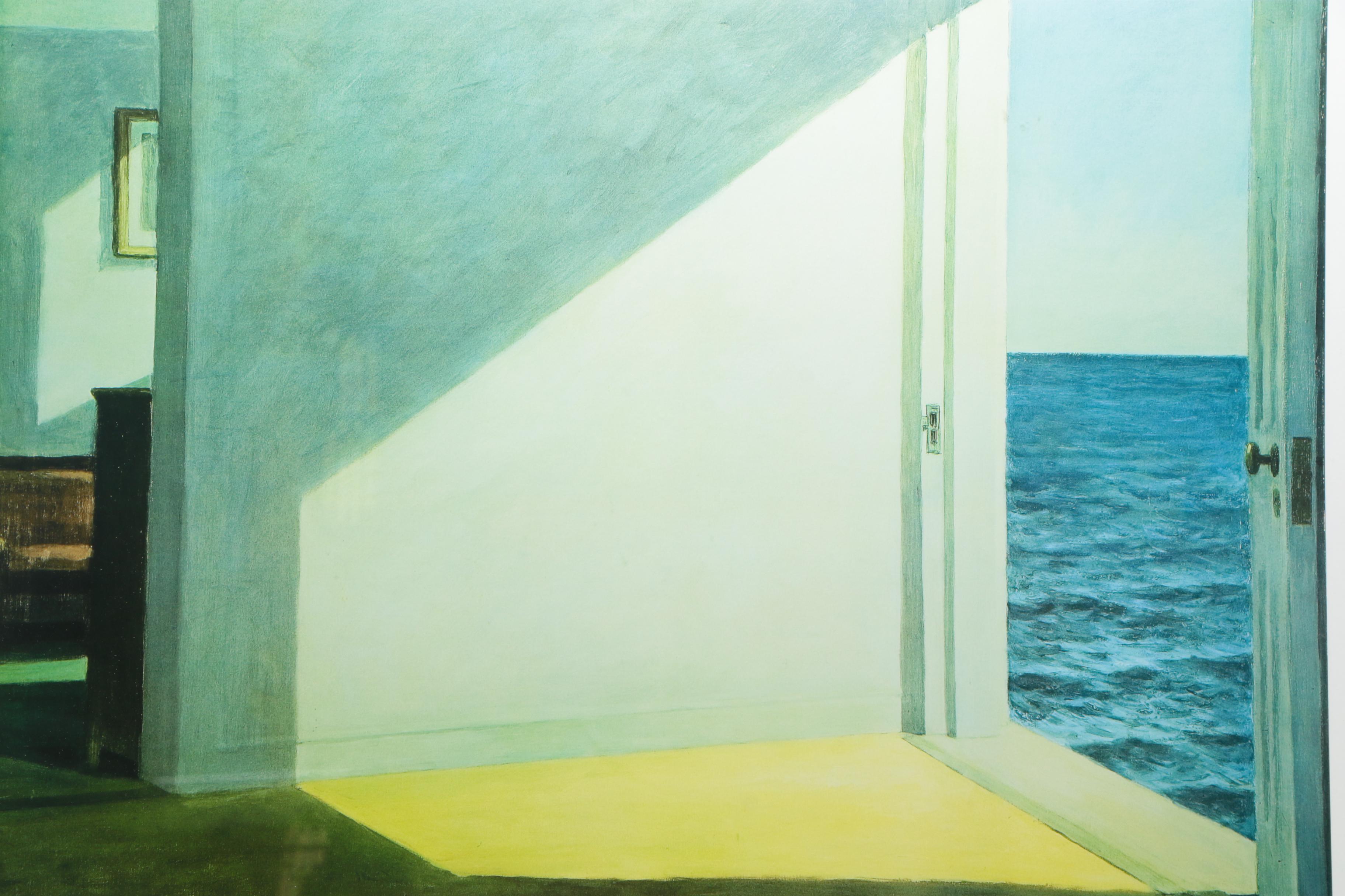 Offset Lithograph After Edward Hopper's "Rooms By The Sea"
