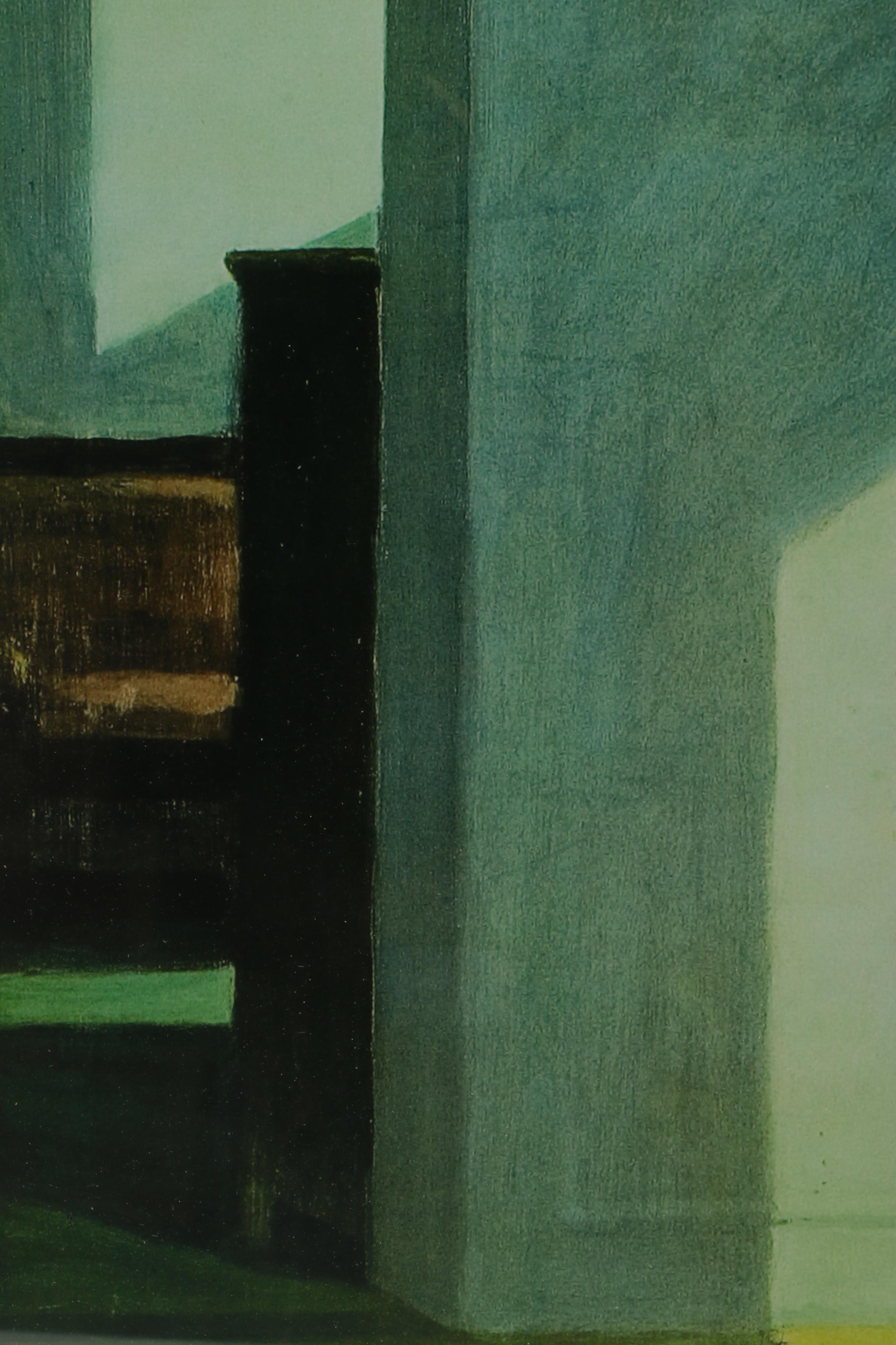 Offset Lithograph After Edward Hopper's "Rooms By The Sea"