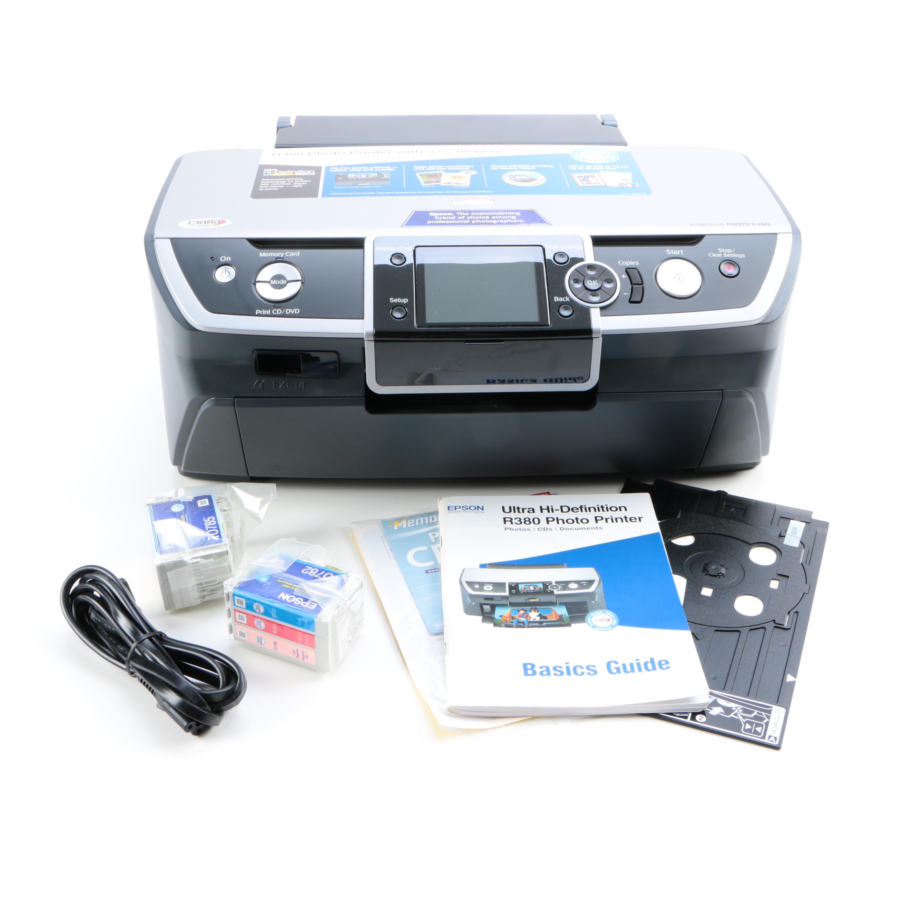 Epson Ultra Hi-Definition R380 Photo Printer