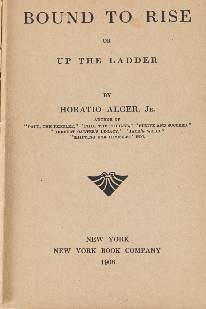 Horatio Alger Books From The Reverend Robert Schuller's Library