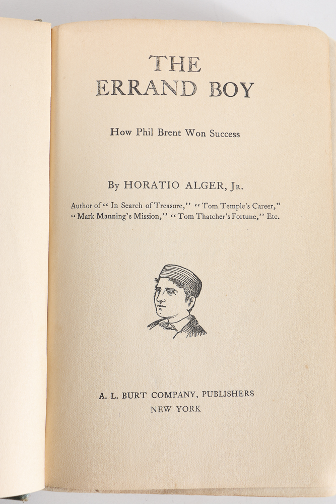 Horatio Alger Books From The Reverend Robert Schuller's Library