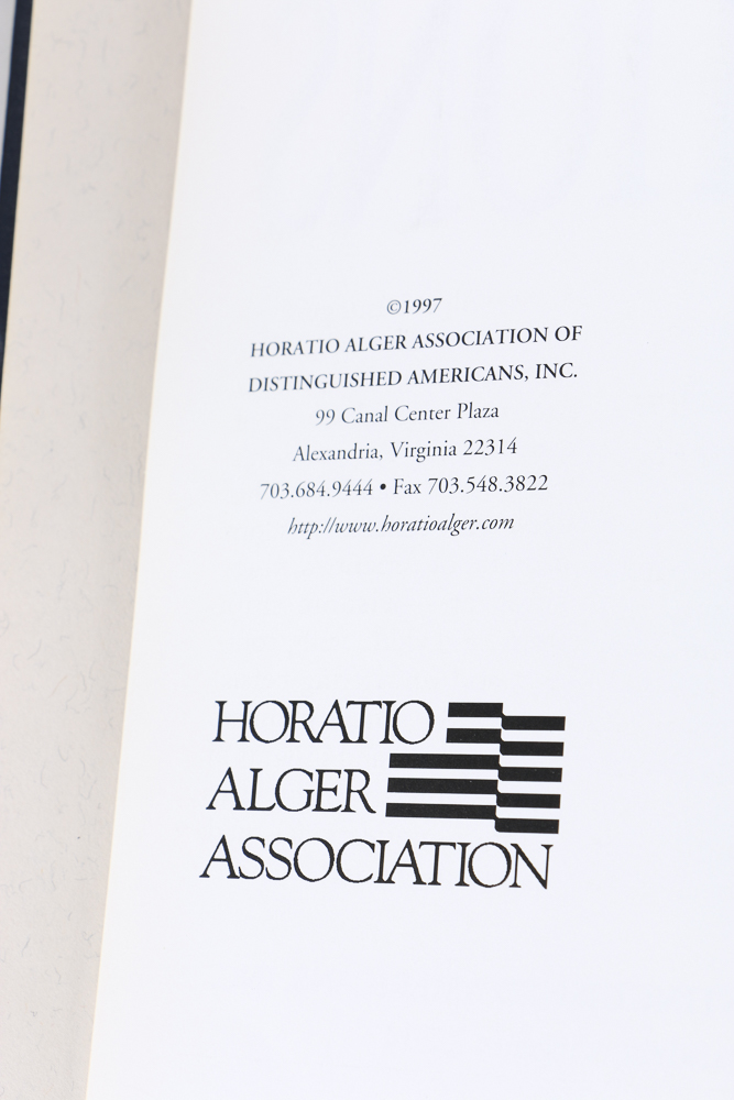 Horatio Alger Books From The Reverend Robert Schuller's Library