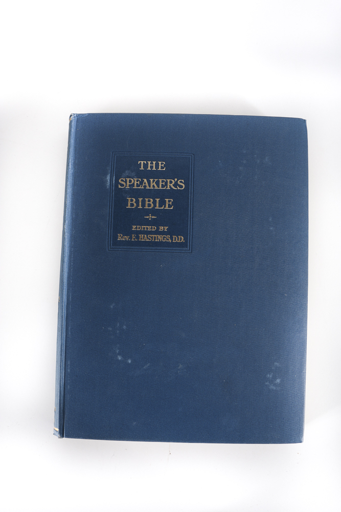Mid 20th Century Volumes of "The Speaker's Bible"  and More