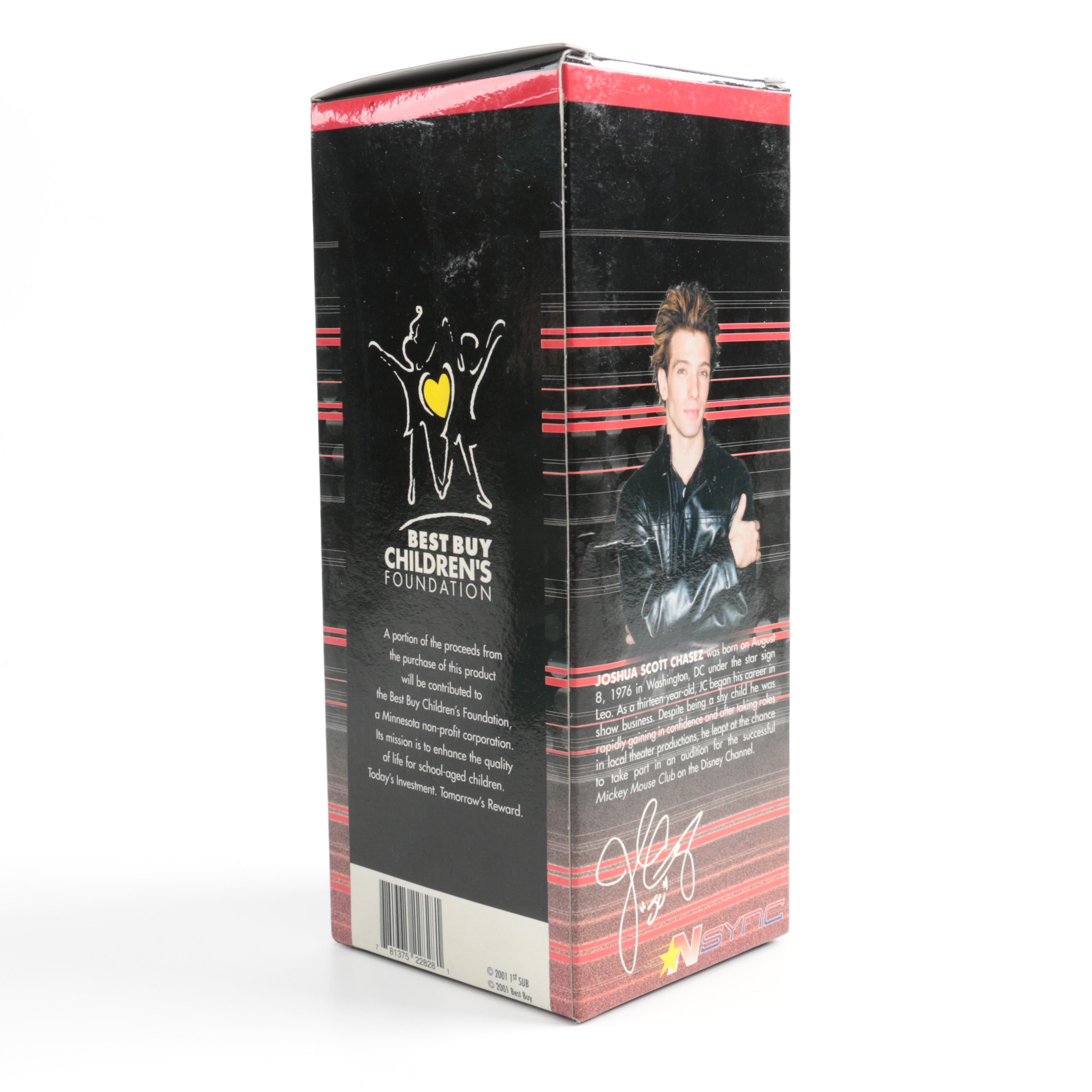 Circa 2001 Best Buy Children's Foundation *NSYNC Bobblehead Figures