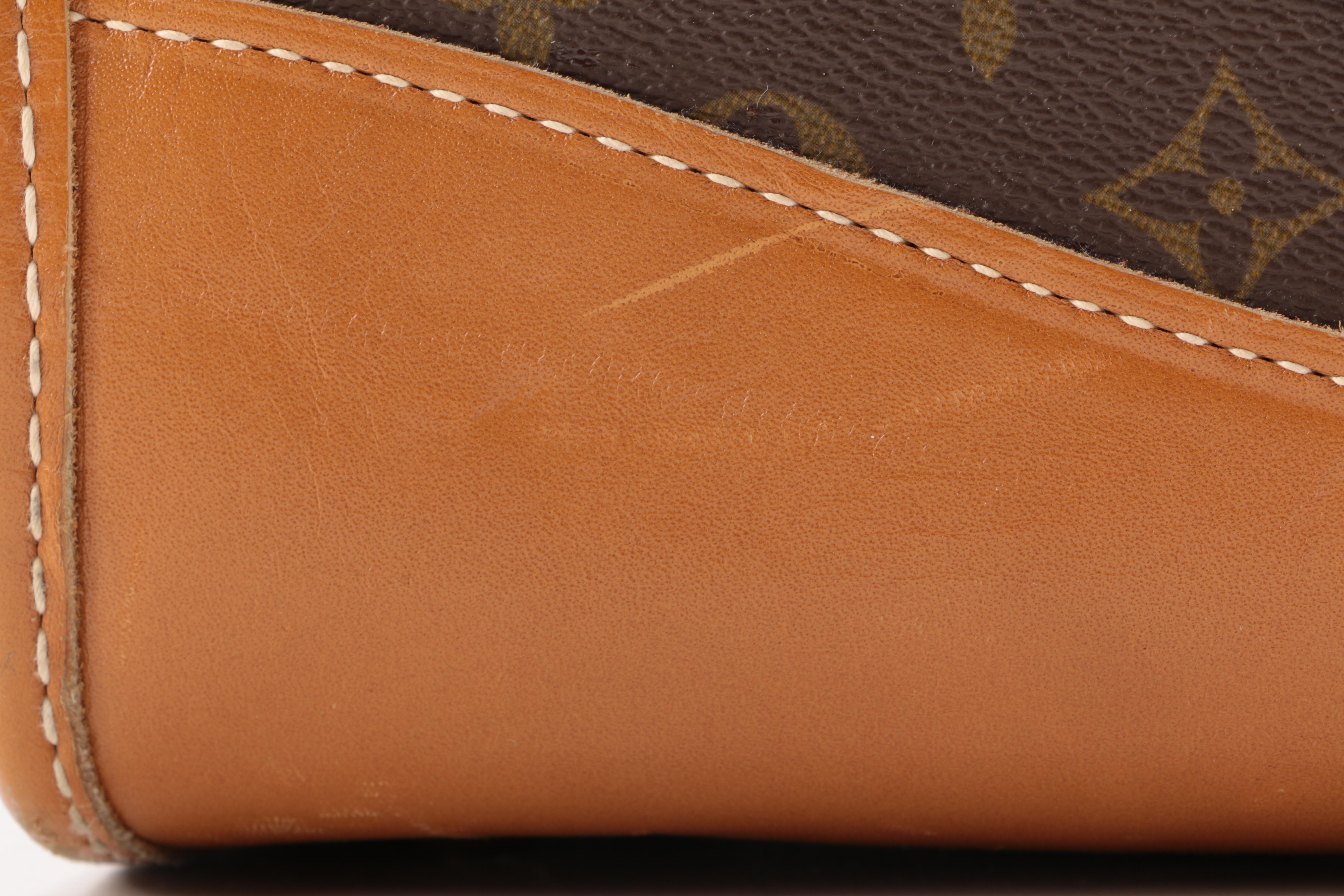 Vintage Louis Vuitton Coated Canvas Vanity Travel Bag