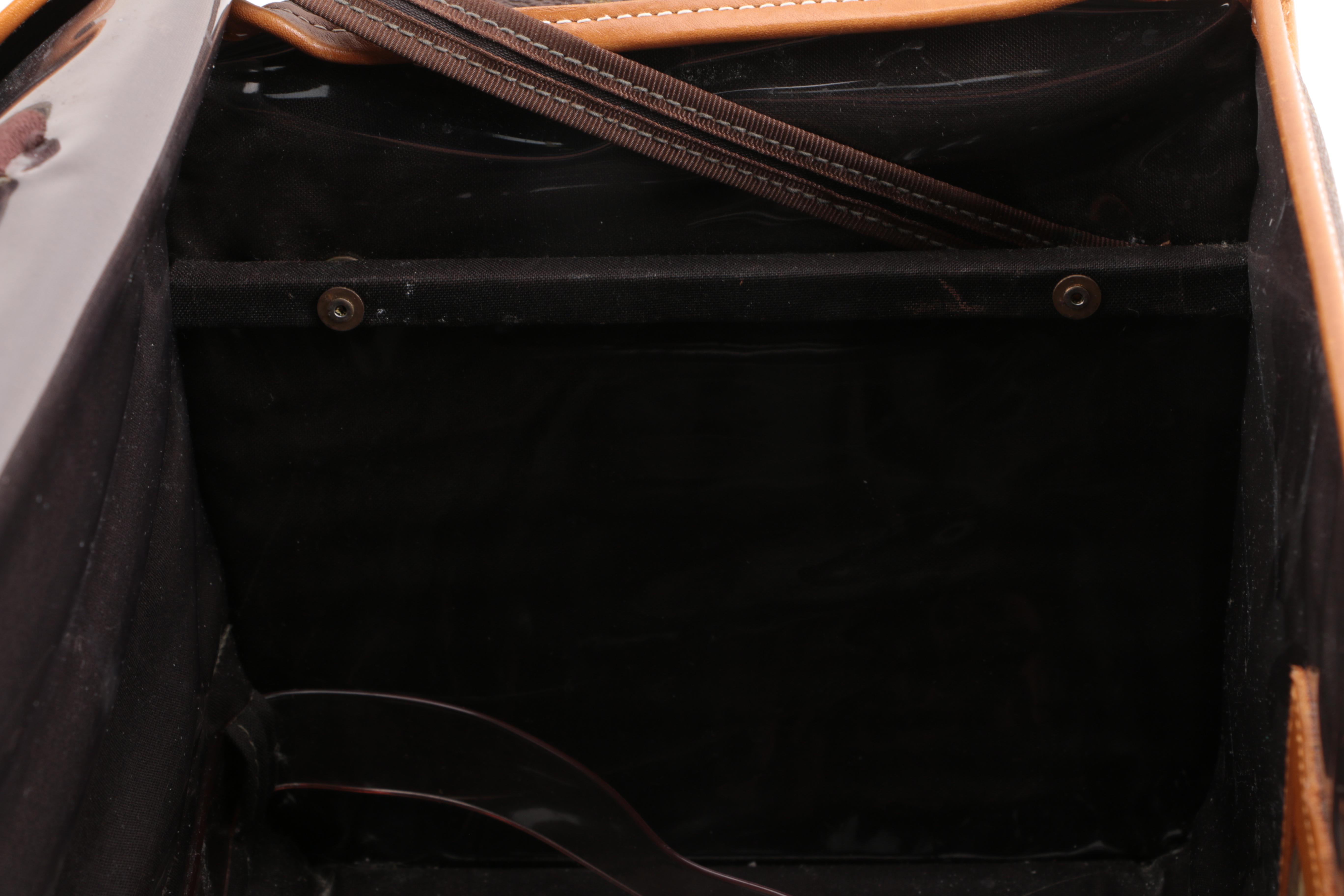 Vintage Louis Vuitton Coated Canvas Vanity Travel Bag