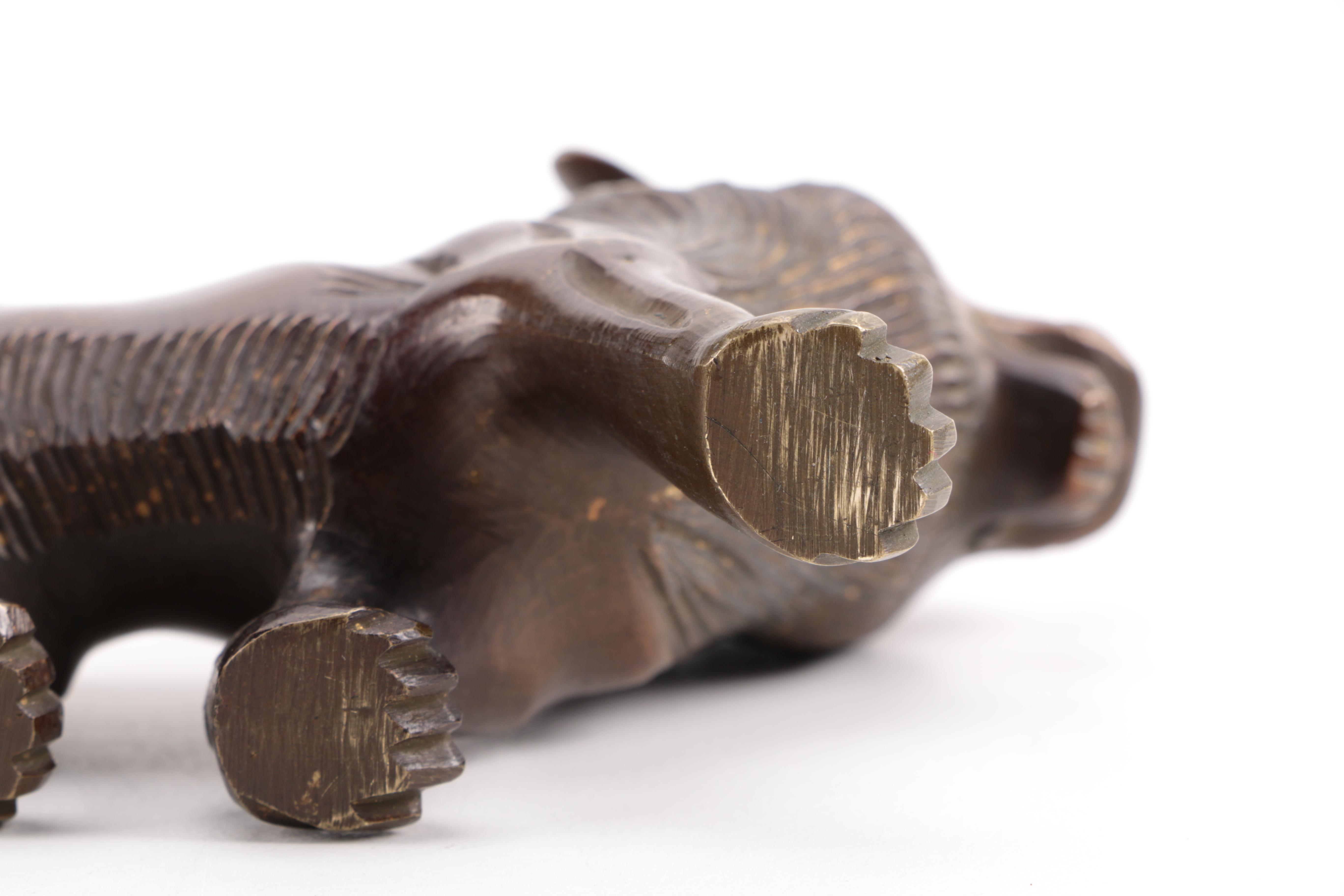 Small Brass Figural Lion