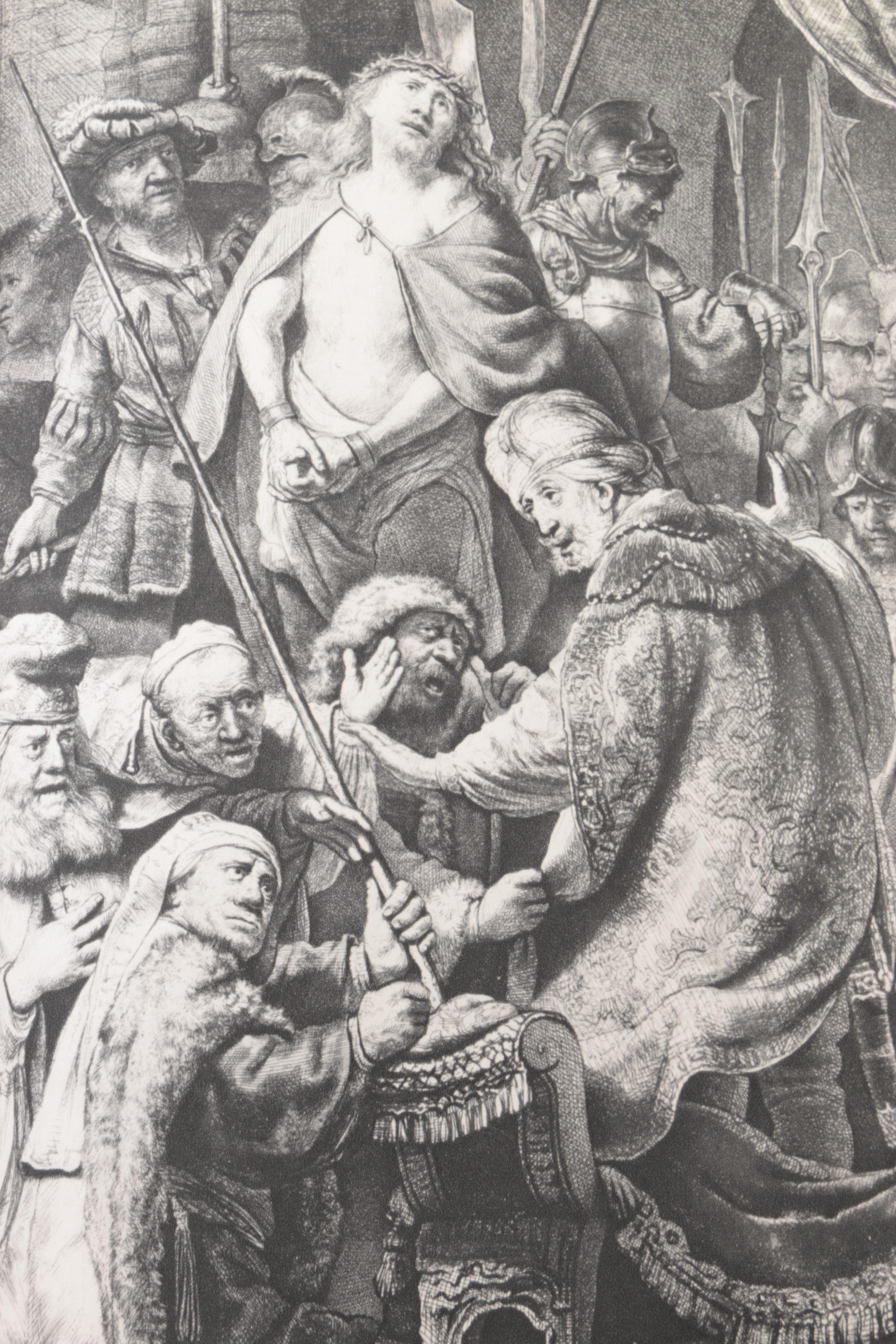 Three Coffee Table Style Books on Rembrandt