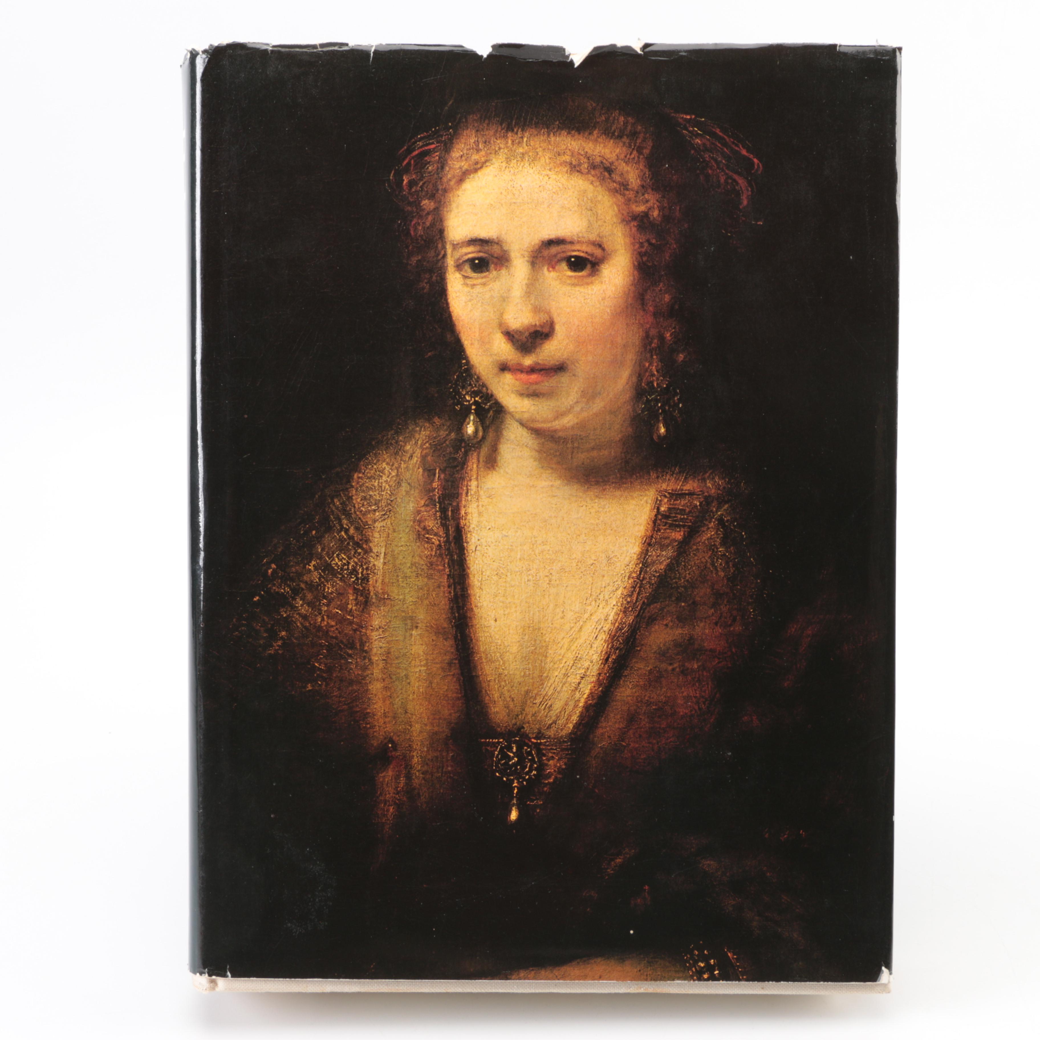 Three Coffee Table Style Books on Rembrandt