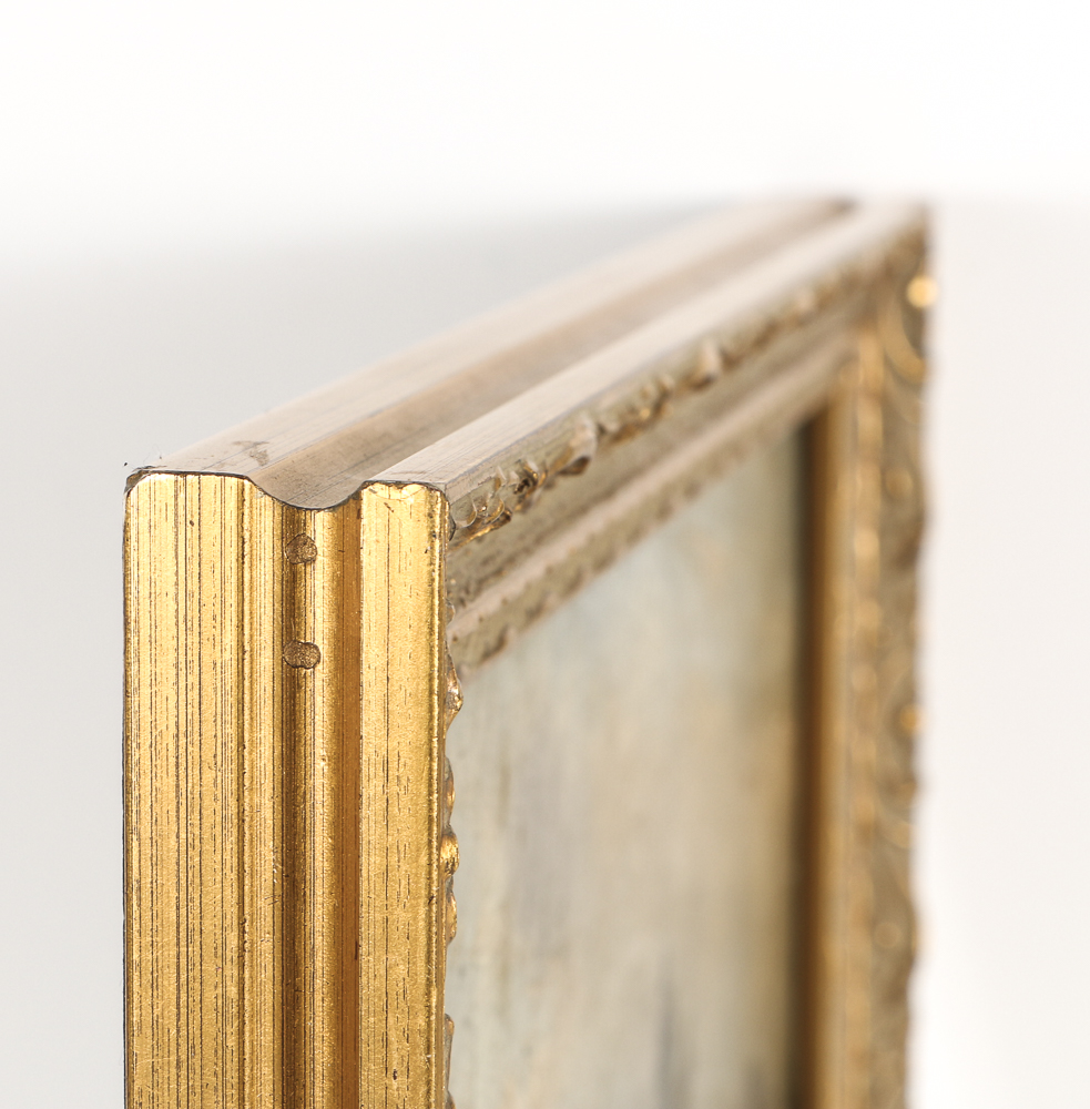 Early 20th-Century Dutch Oil Painting on Panel Genre Scene