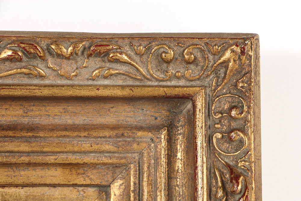 19th-Century Oil Painting on Panel of a Rabbi