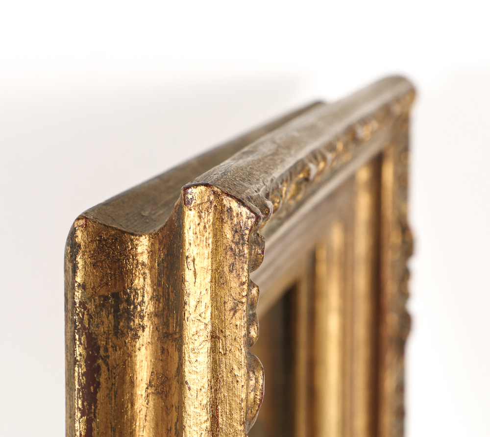 19th-Century Oil Painting on Panel of a Rabbi