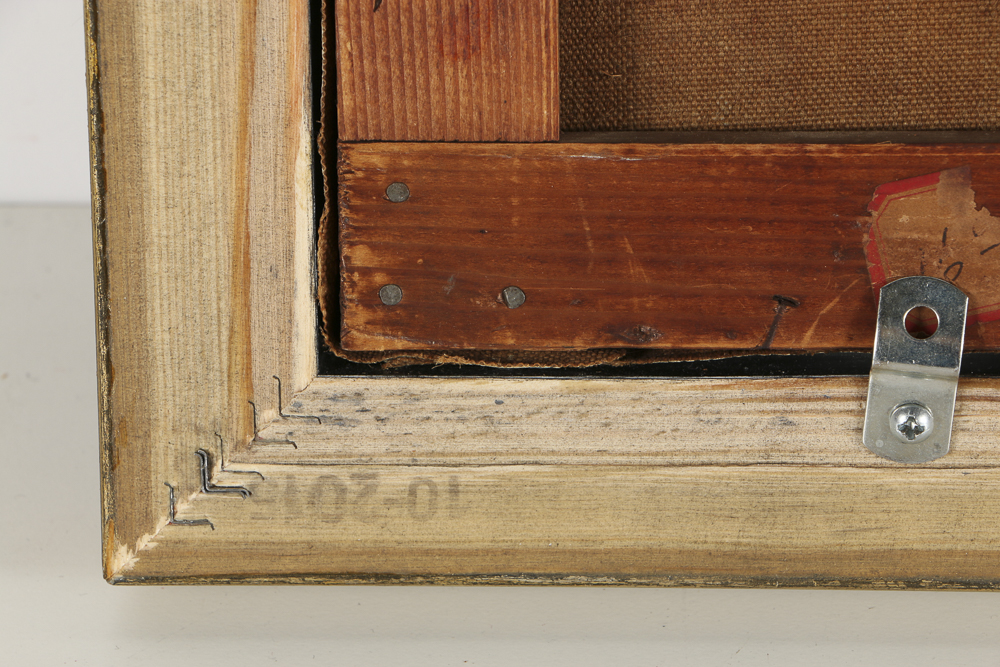 1913 Oil Painting on Canvas Coastal Landscape