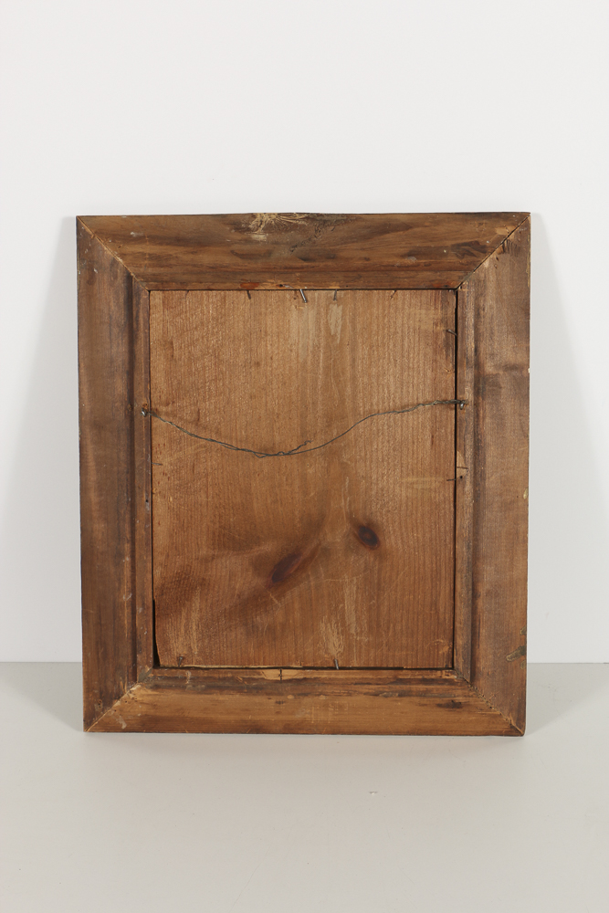 Early 20th-Century Oil Painting on Panel Landscape