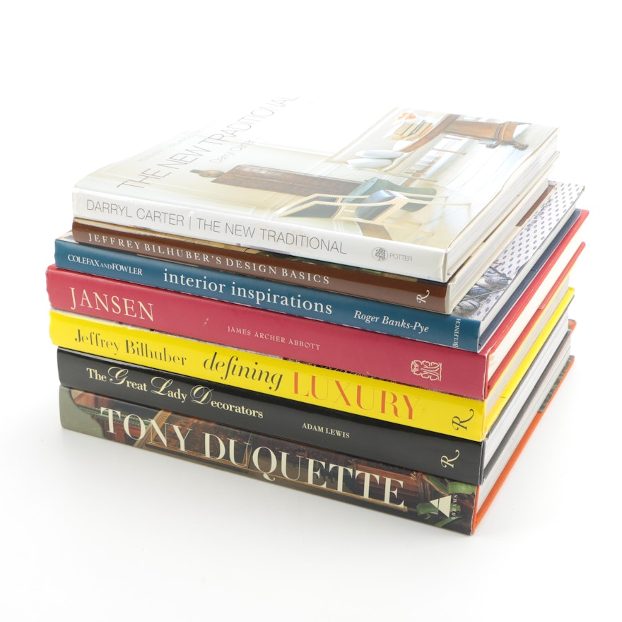 Seven Coffee Table Style Books on Design and Decorating