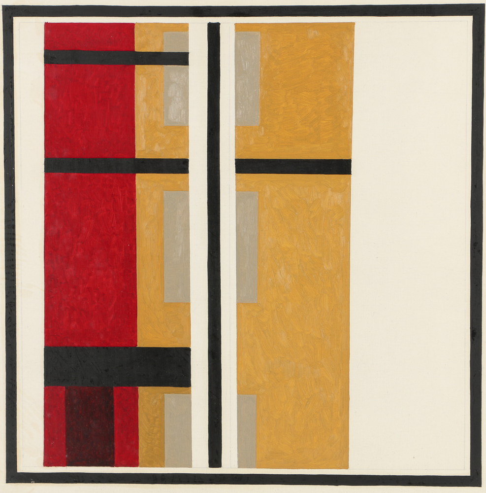 Robert Hermann Oil Painting on Board "Windows"