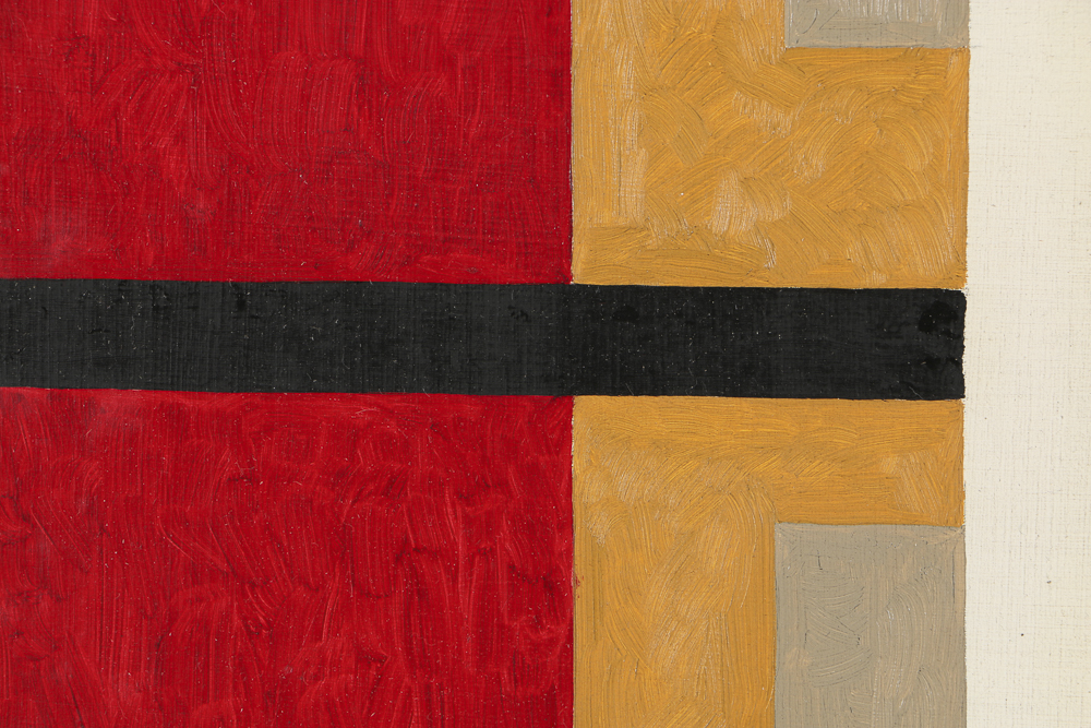 Robert Hermann Oil Painting on Board "Windows"