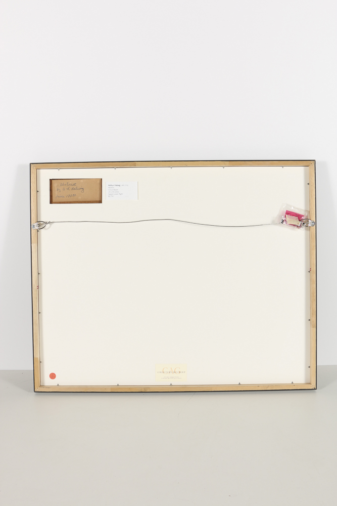 Arthur Helwig Oil Painting on Board "Abstract"