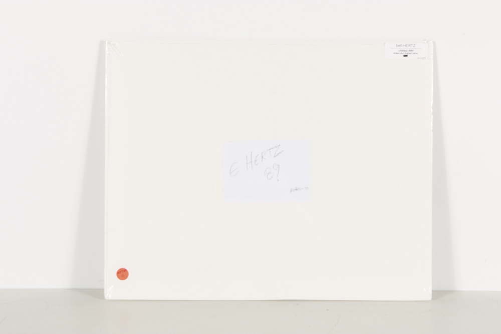 Beth Hertz Watercolor Painting on Paper "Untitled, 1989"